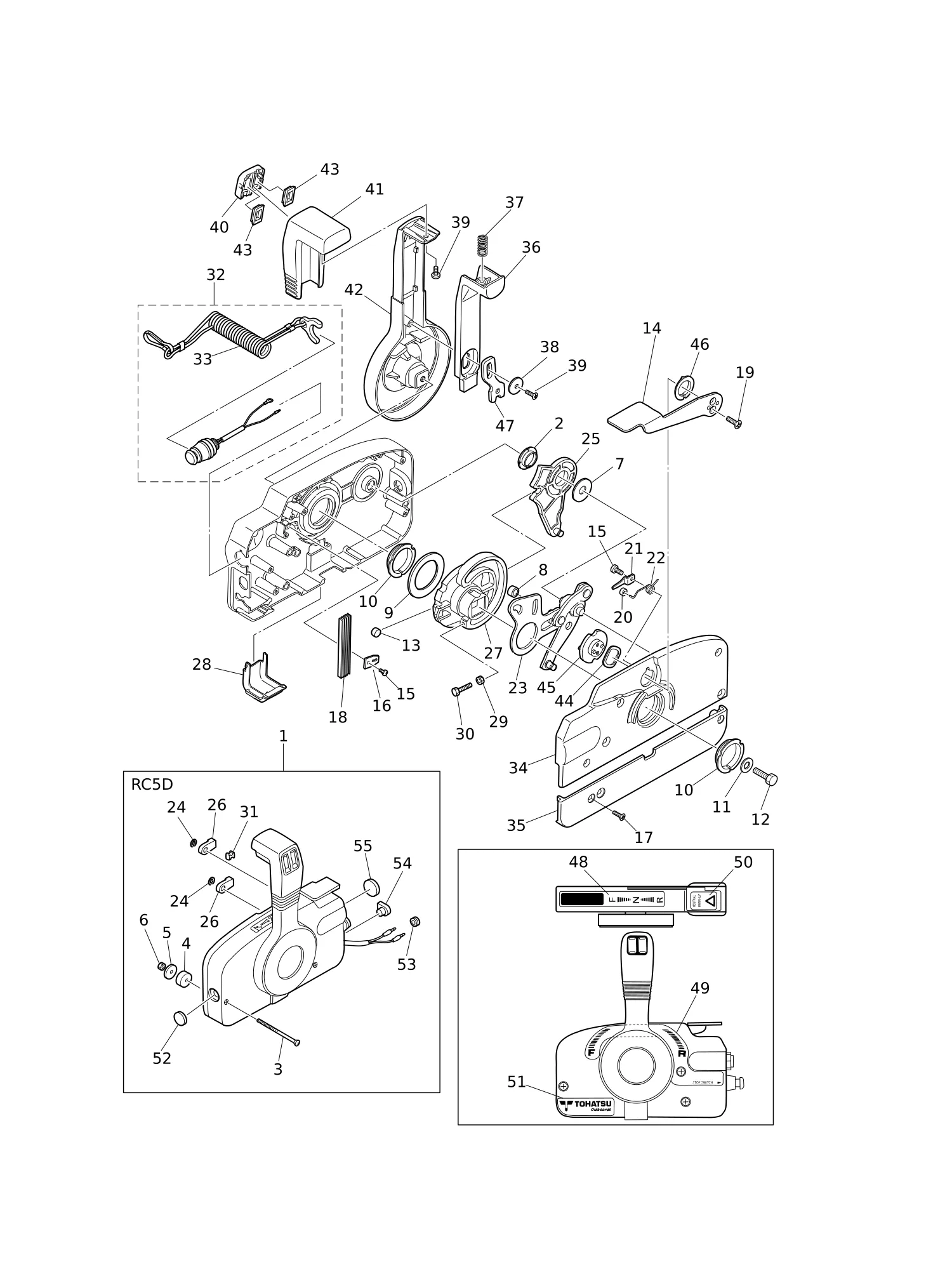 OPTIONAL PARTS (2) REMOTE CONTROL BOX