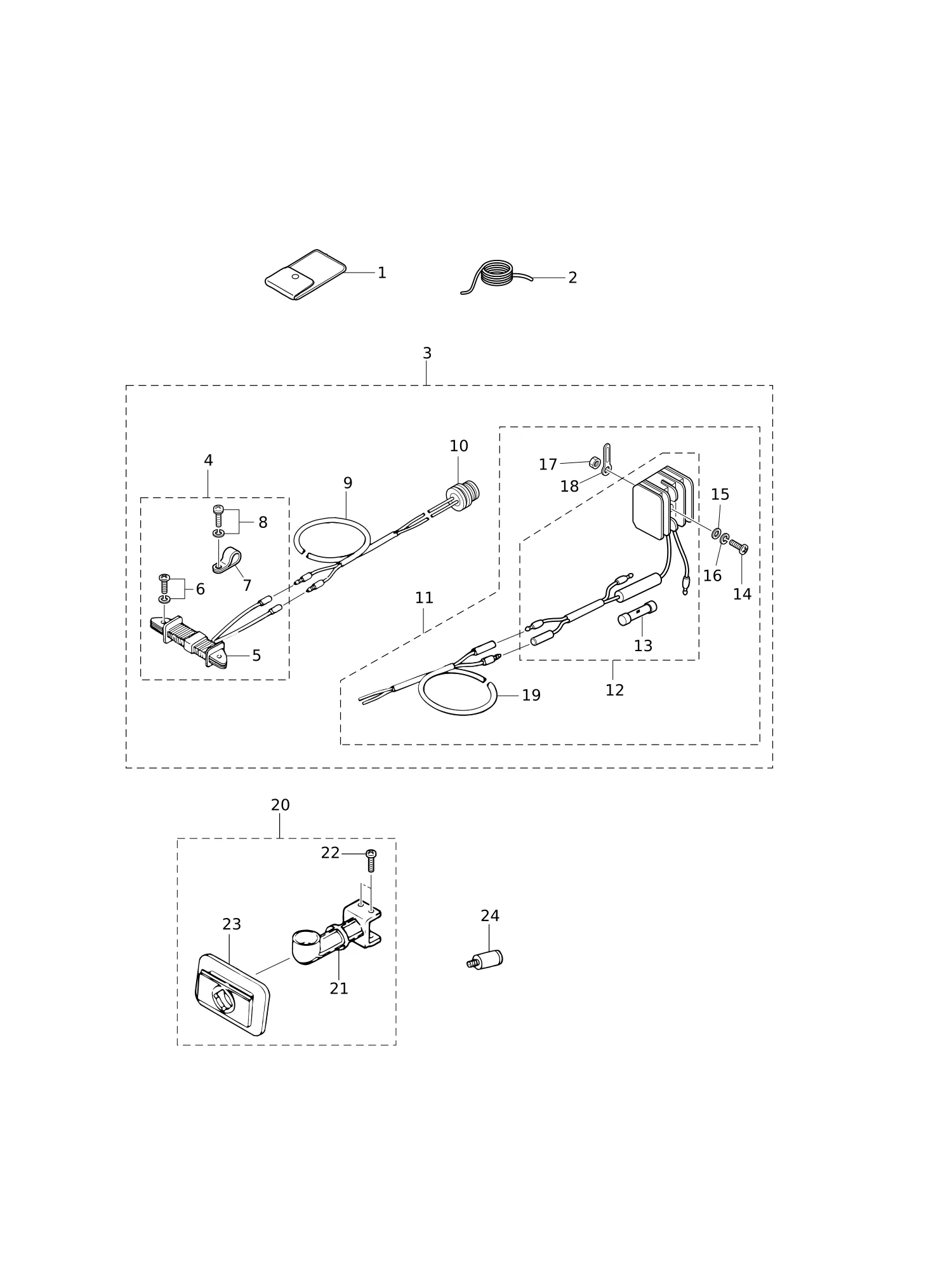 OPTIONAL PARTS (3) ACCESSORIES