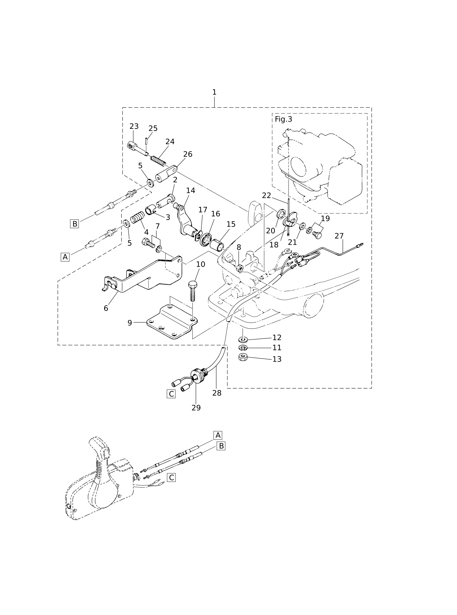 OPTIONAL PARTS (1) ACCESSORIES (REMOTE CONTROL)