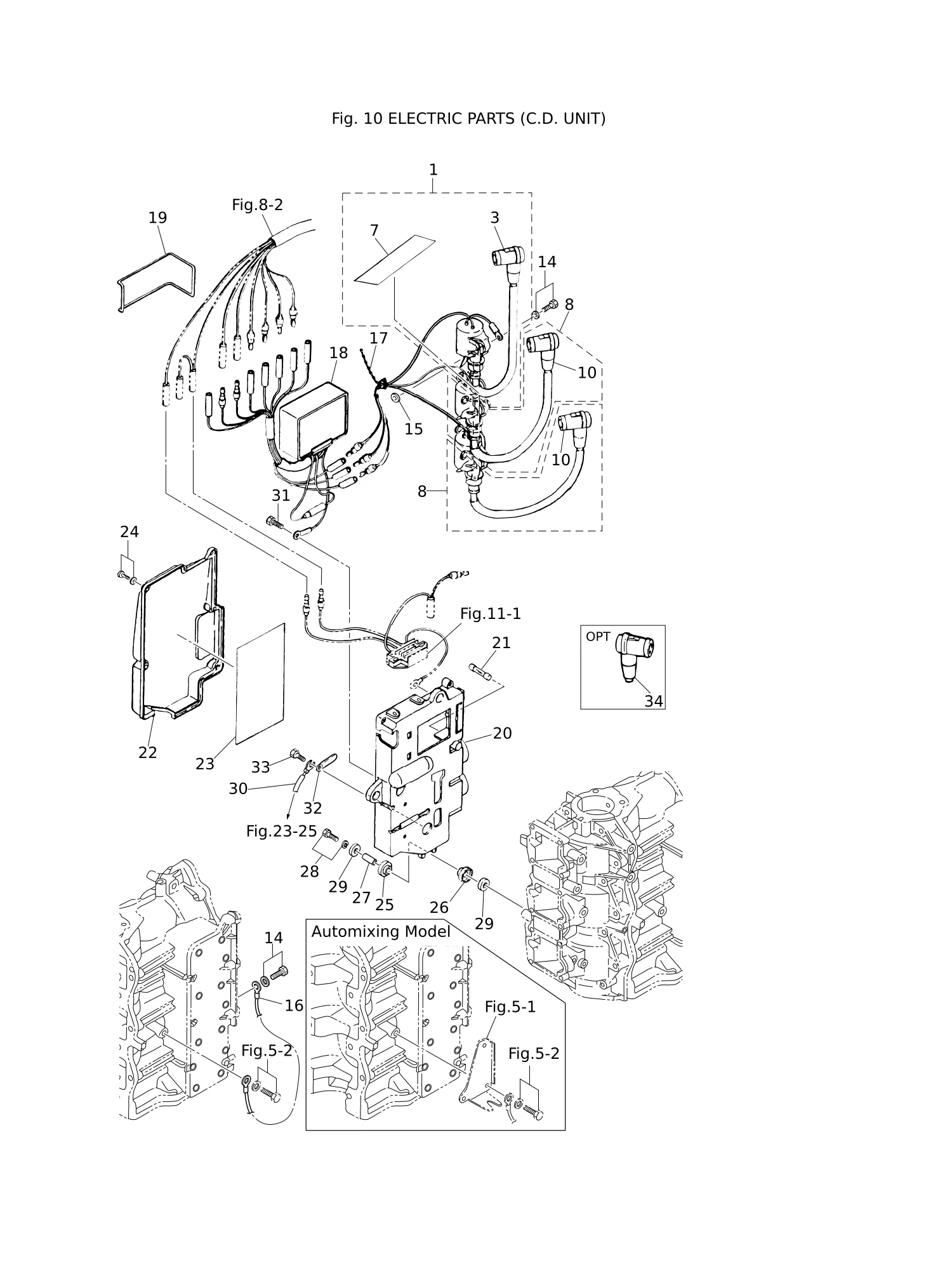 ELECTRIC PARTS (C.D. UNIT)