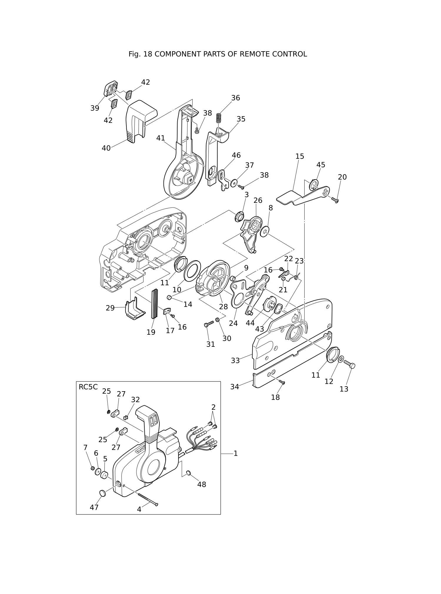遥控器零部件 COMPONENT PARTS OF REMOTE CONTROL