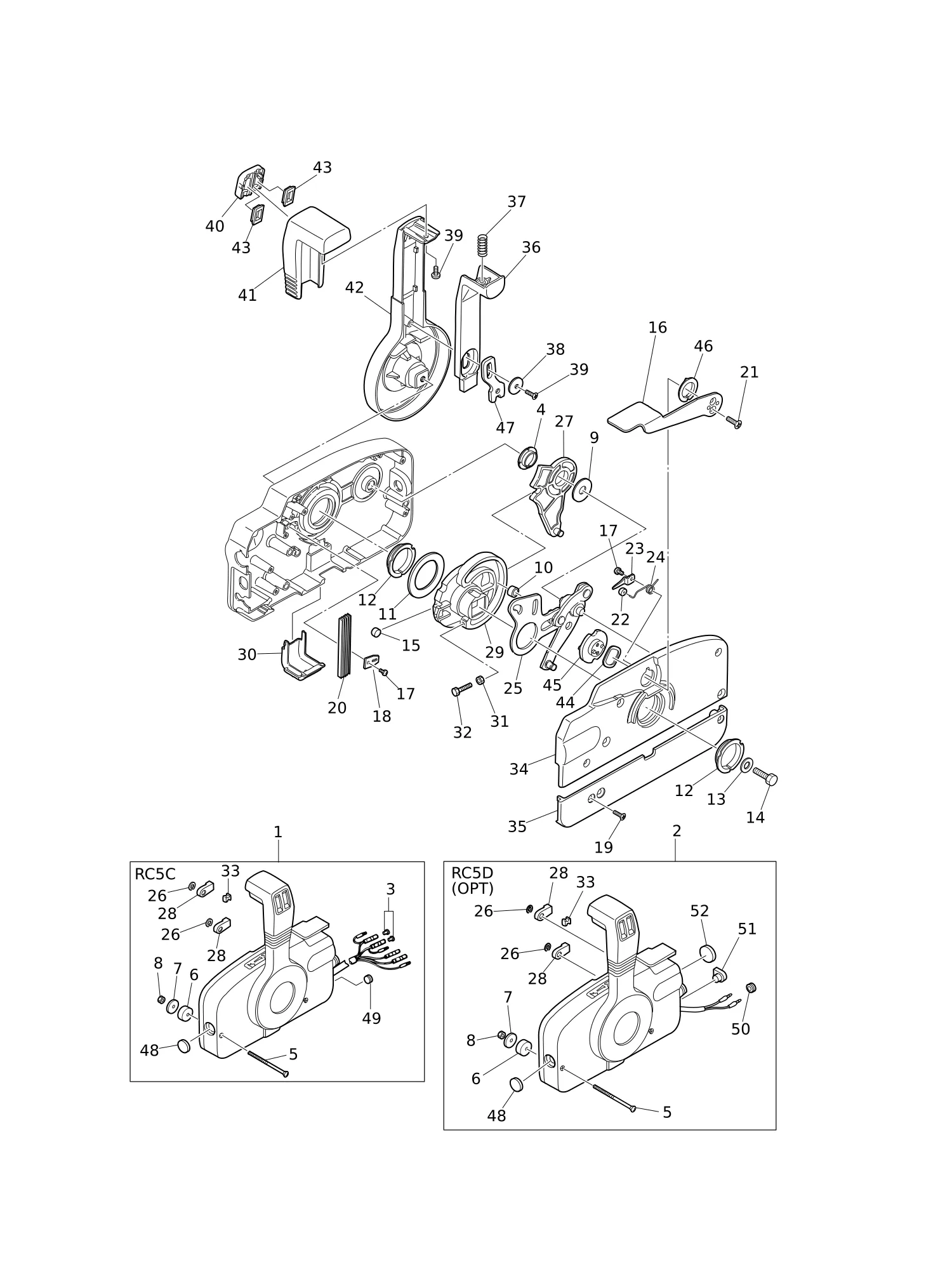COMPONENT PARTS OF REMOTE CONTROL