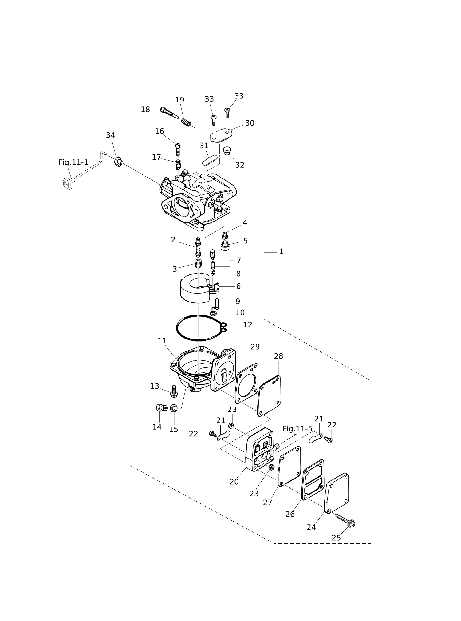 CARBURETOR · FUEL PUMP