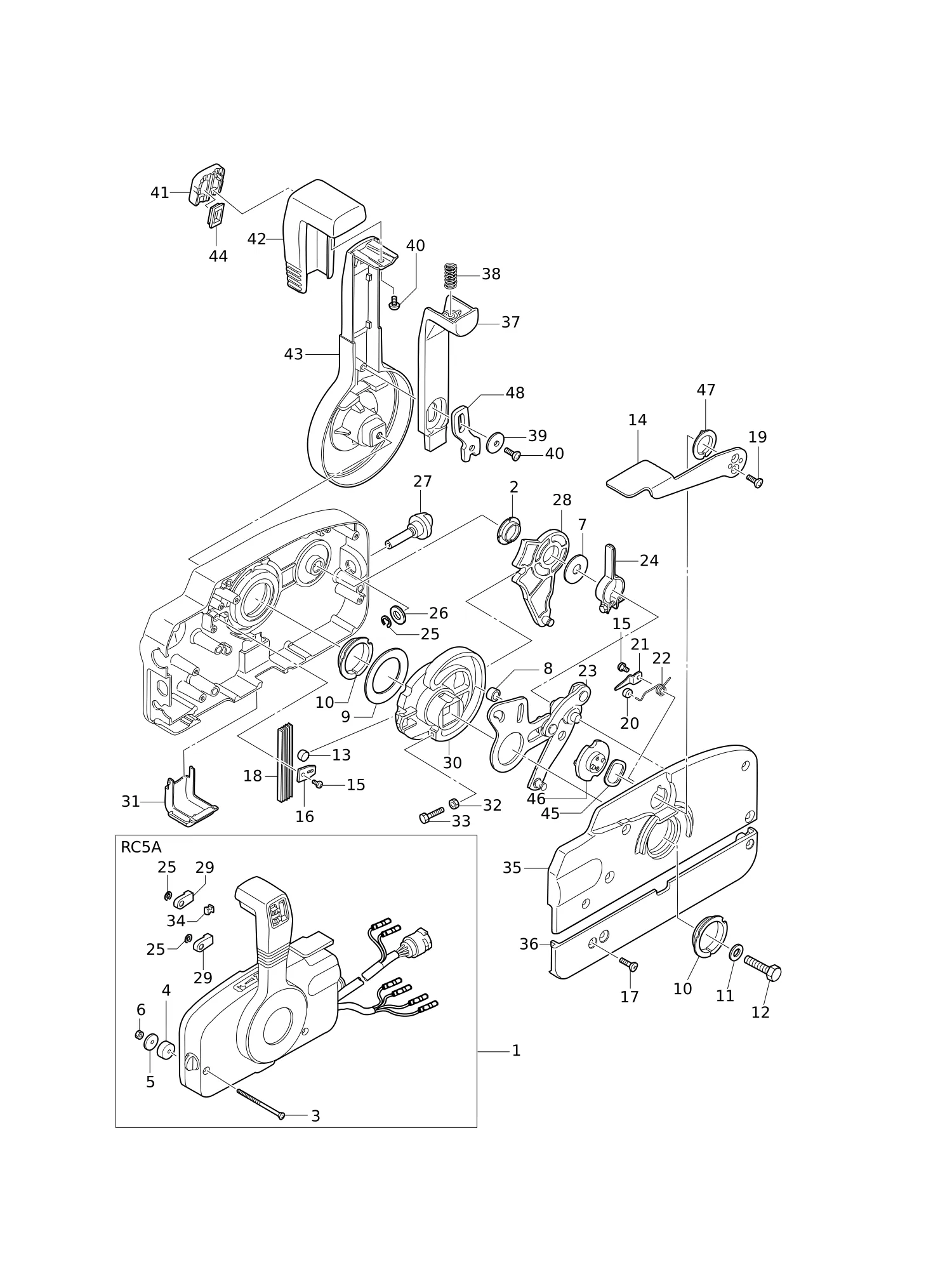 遥控器零部件 COMPONENT PARTS OF REMOTE CONTROL
