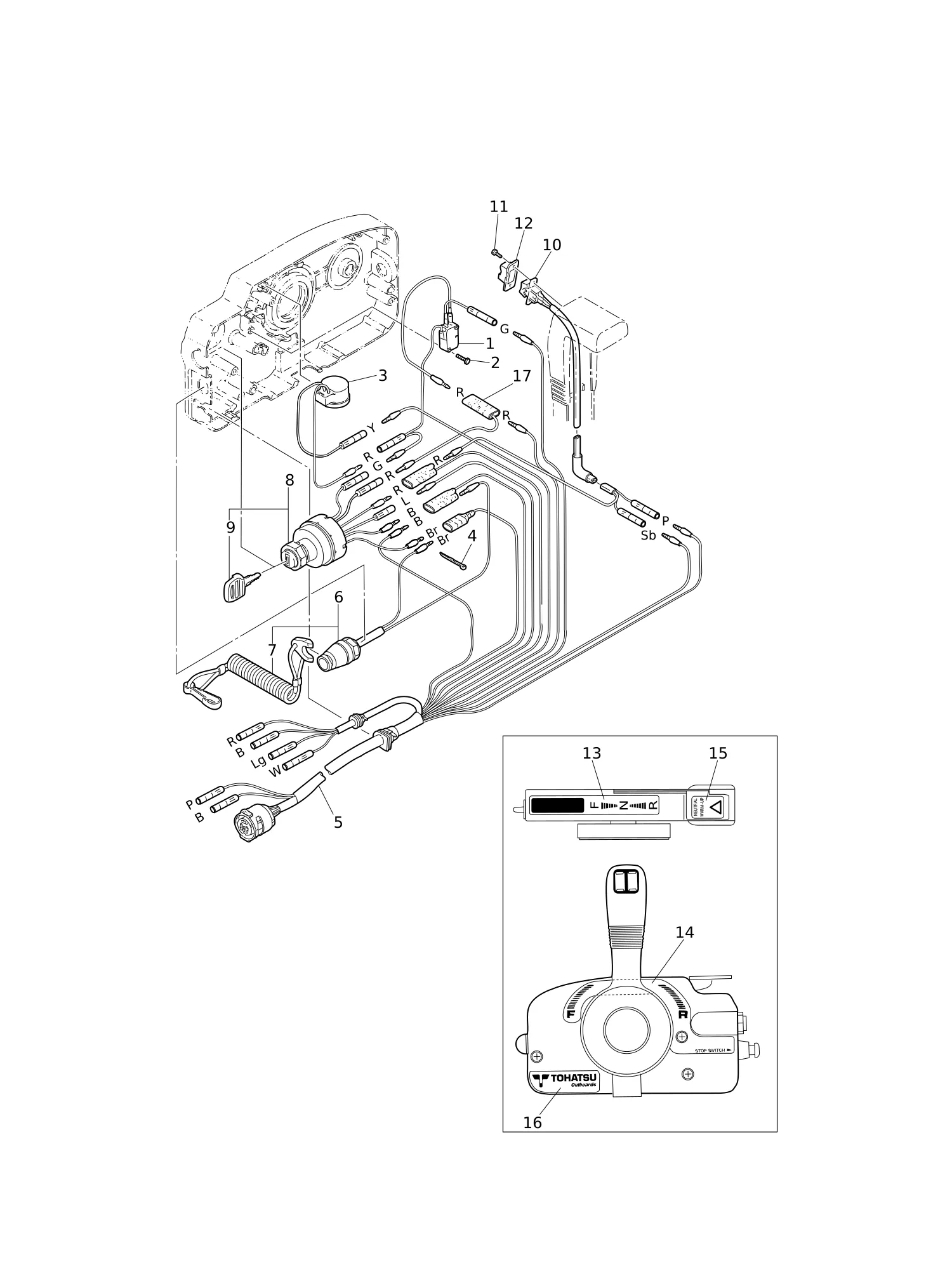 遥控器零部件(电气部件) COMPONENT PARTS OF REMOTE CONTROL (ELECTRIC PARTS)