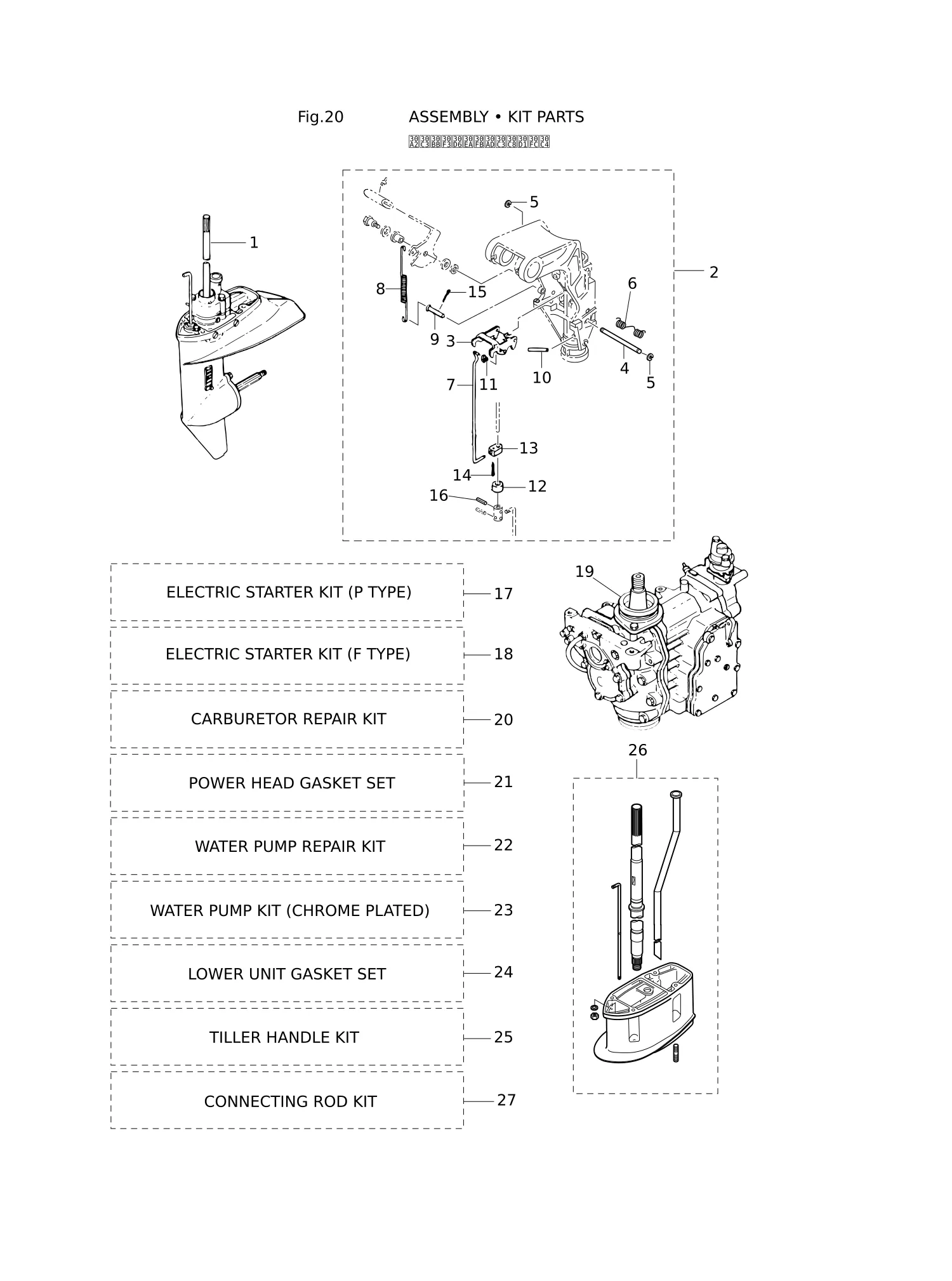 ASSEMBLY · KIT PARTS