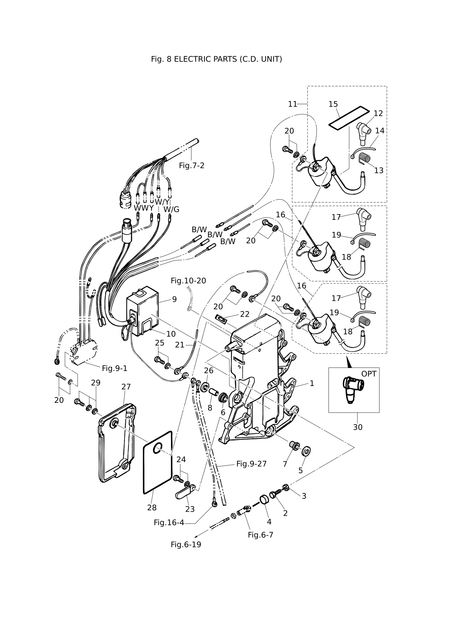 ELECTRIC PARTS (C.D. UNIT)