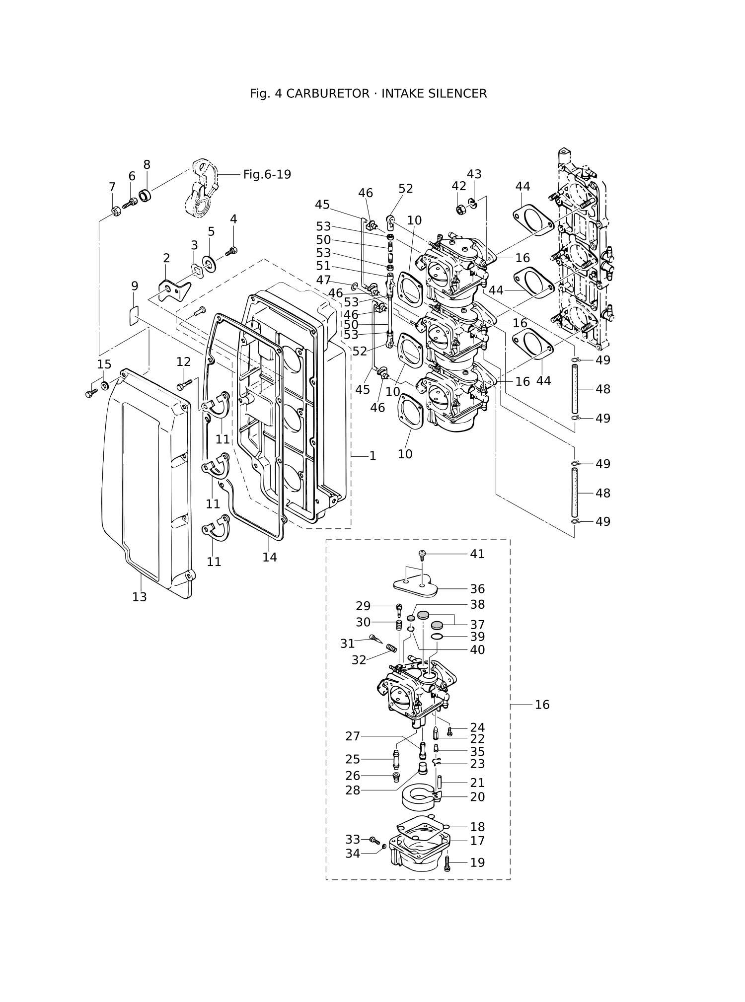 进气消声器·化油器 INTAKE SILENCER · CARBURETOR