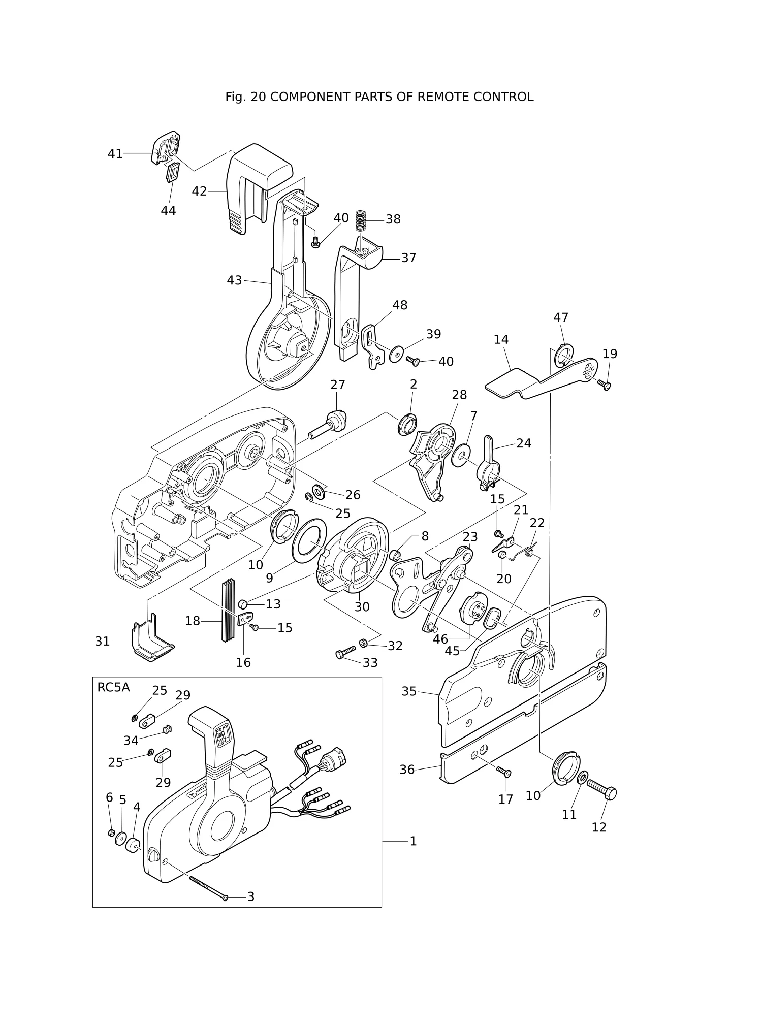遥控器零部件 COMPONENT PARTS OF REMOTE CONTROL