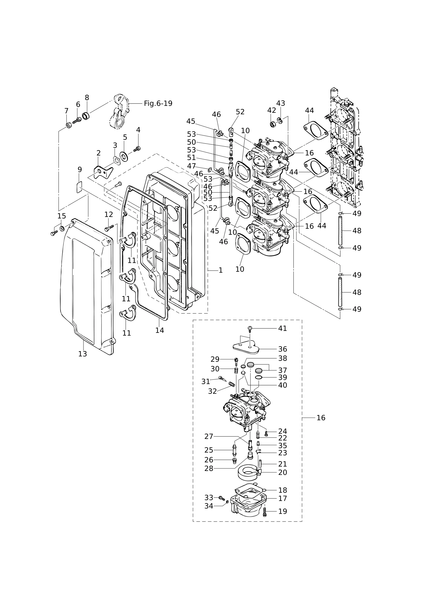 进气消声器·化油器 INTAKE SILENCER · CARBURETOR