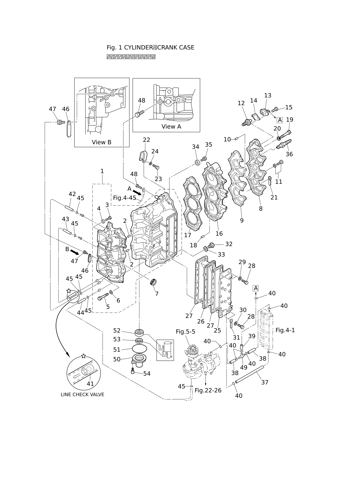 CYLINDER · CRANK CASE