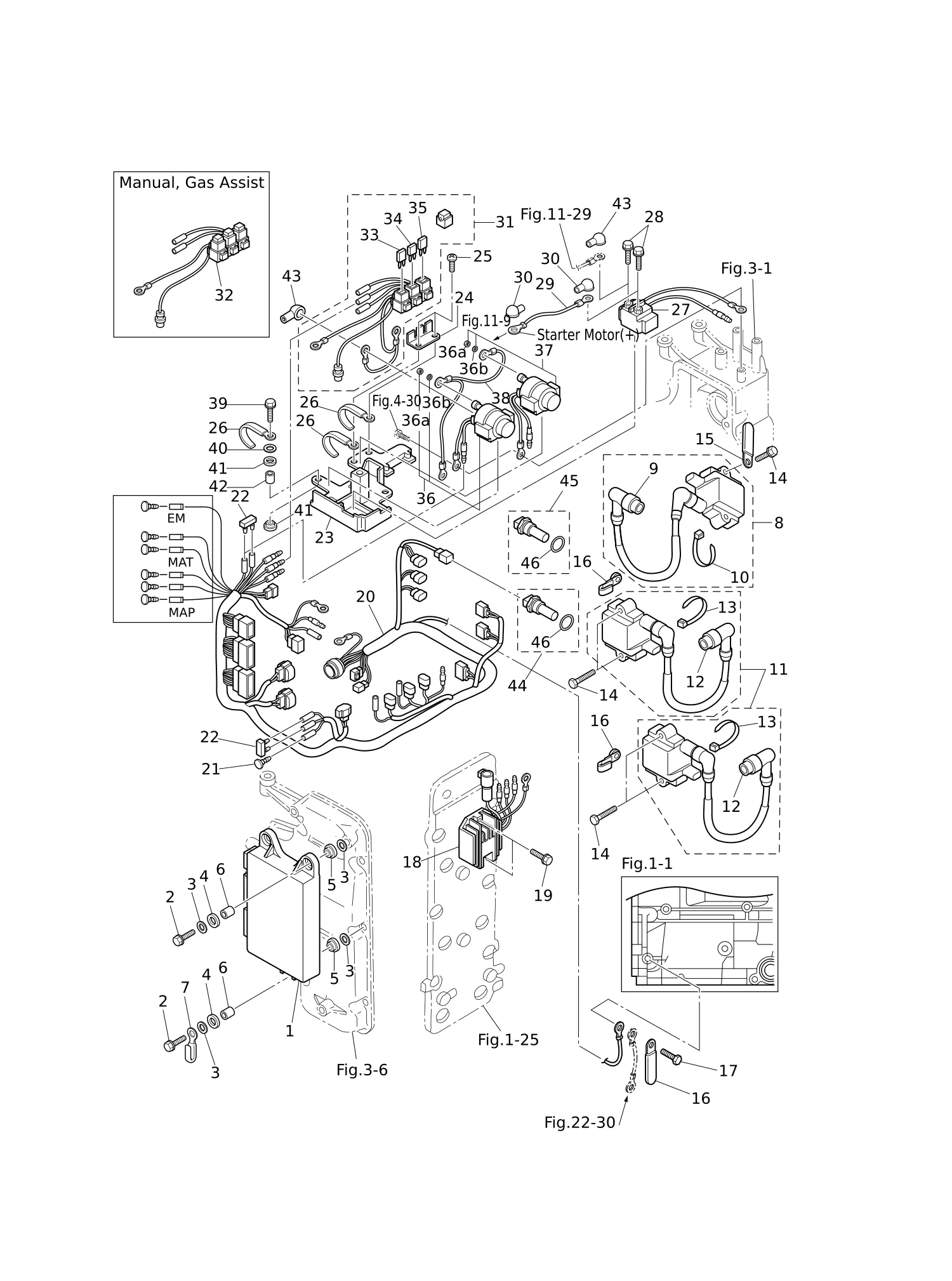 ELECTRIC PARTS (ECU · DIAGRAM)