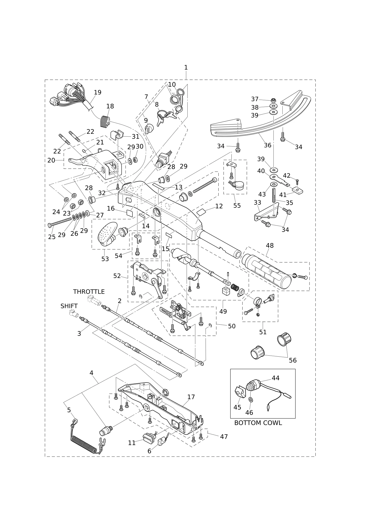 MULTI TILLER HANDLE