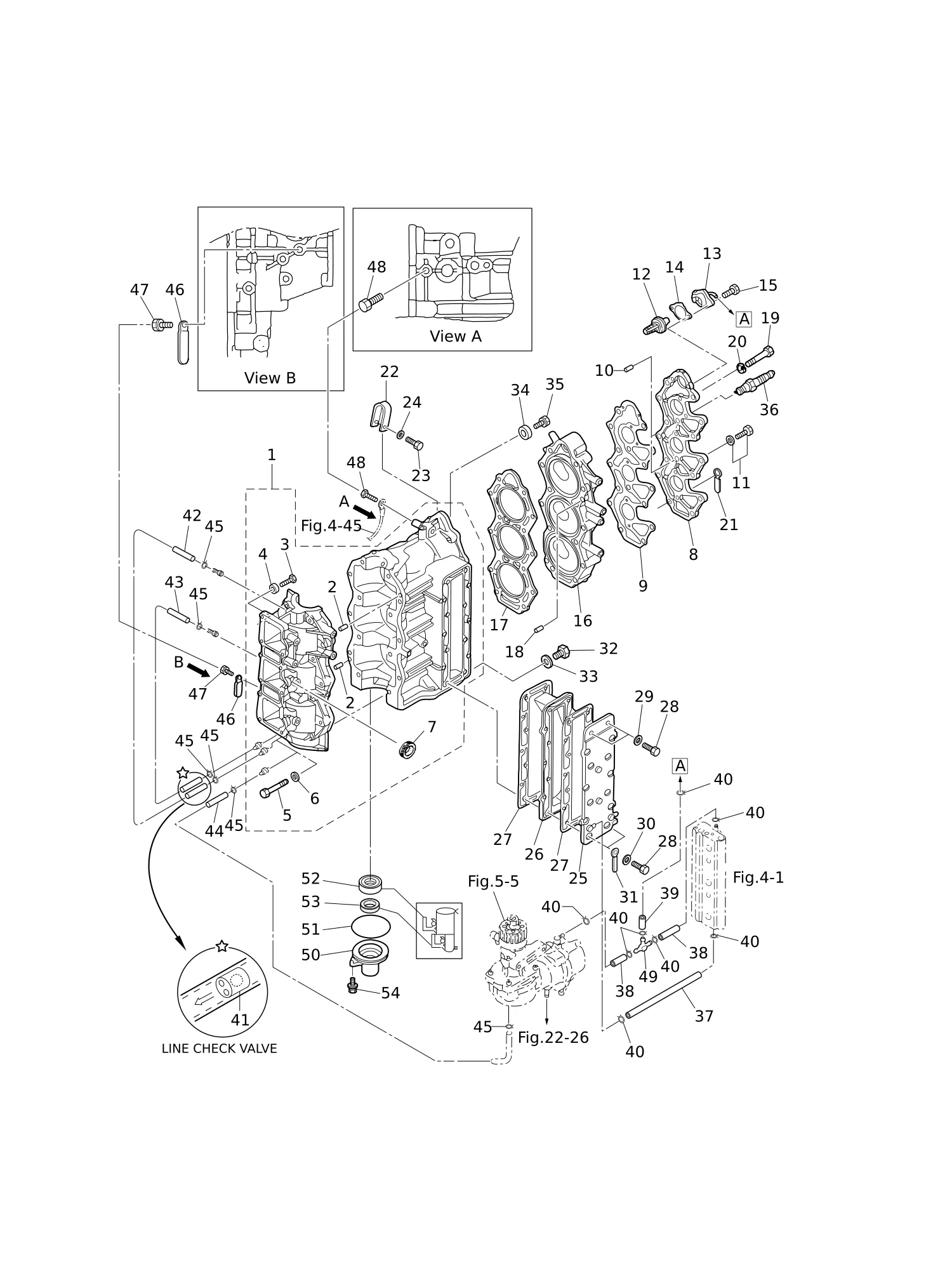 YLINDER · CRANK CASE