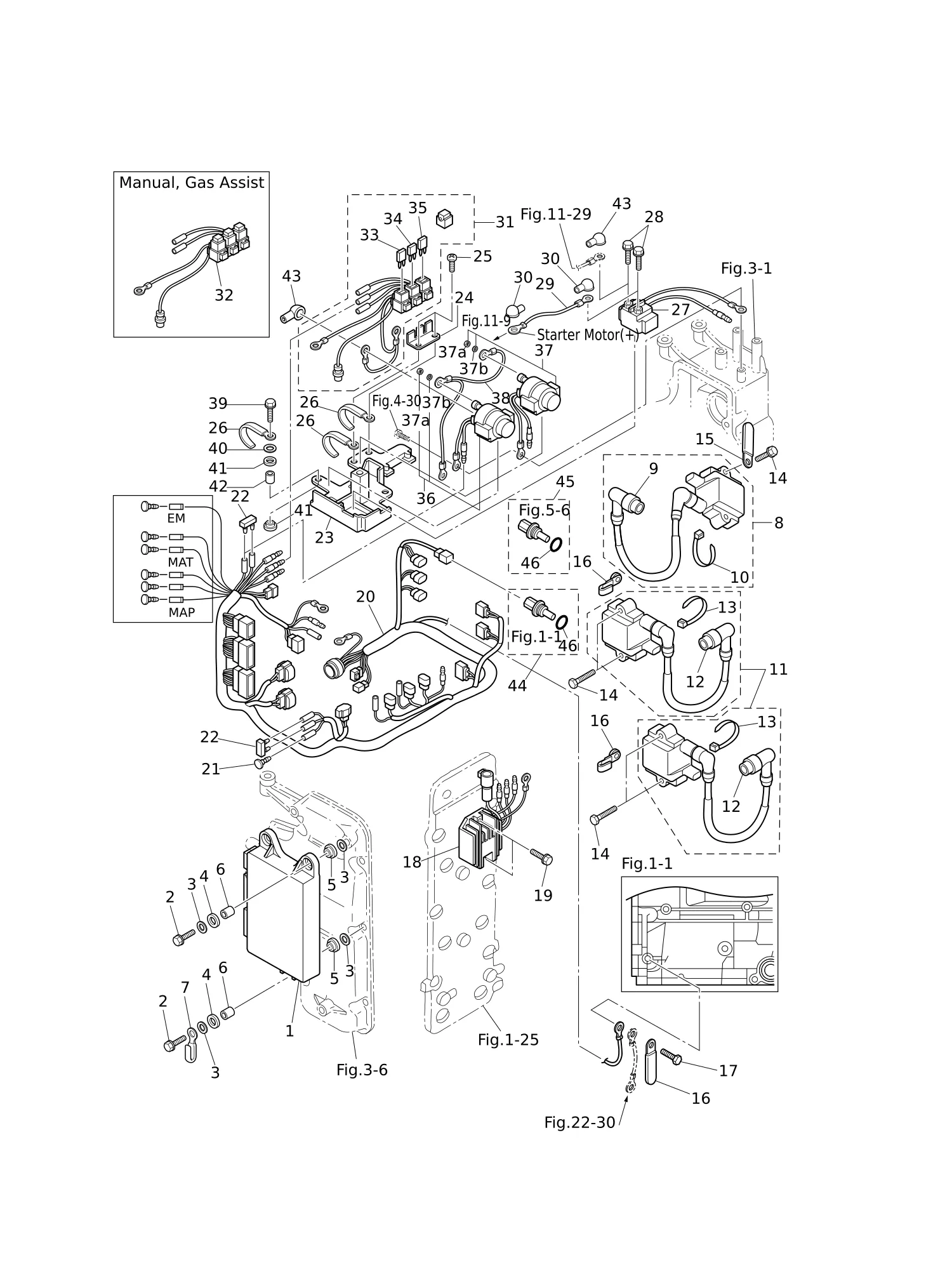 ELECTRIC PARTS (ECU · DIAGRAM)