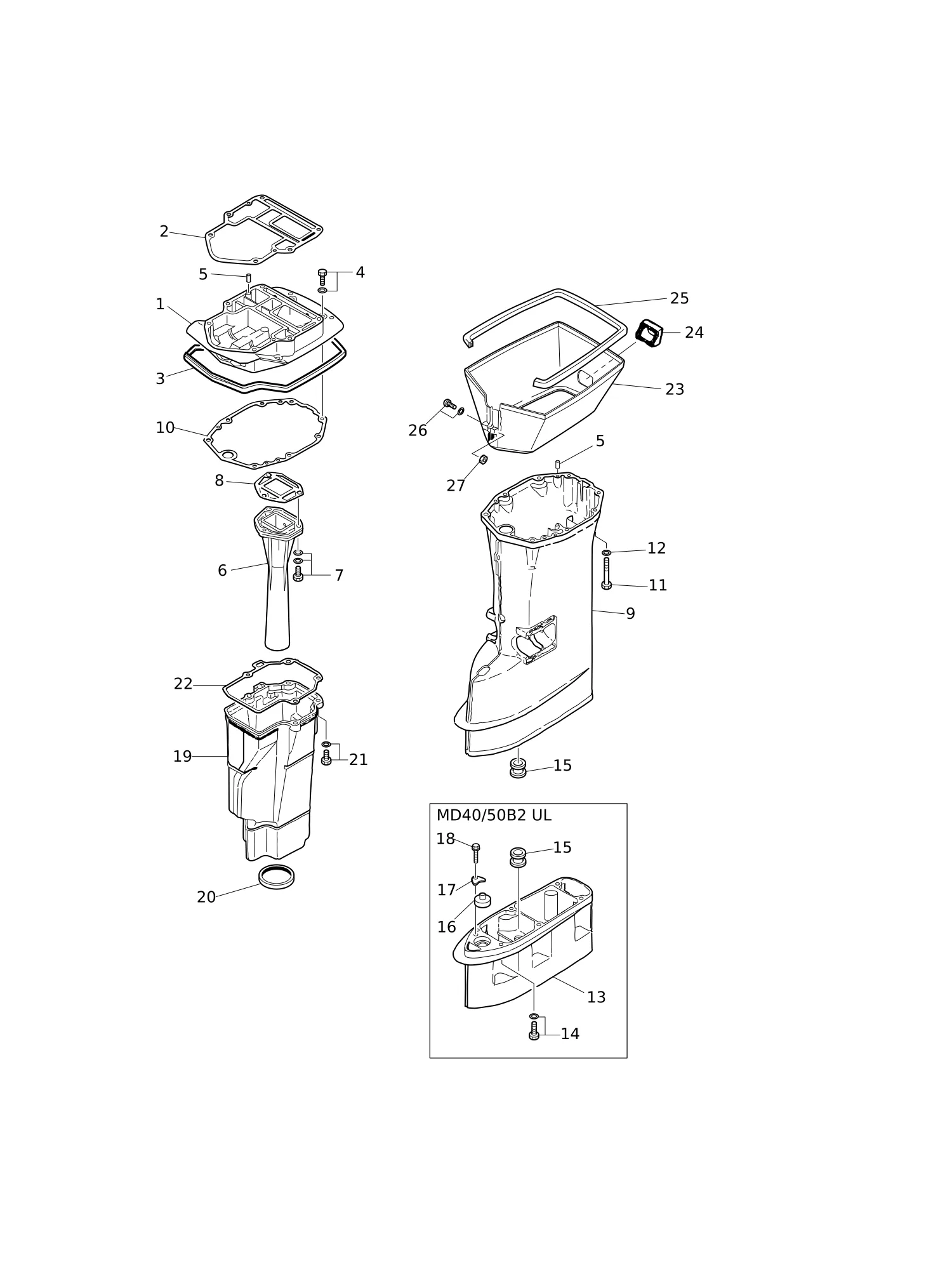 DRIVE SHAFT HOUSING