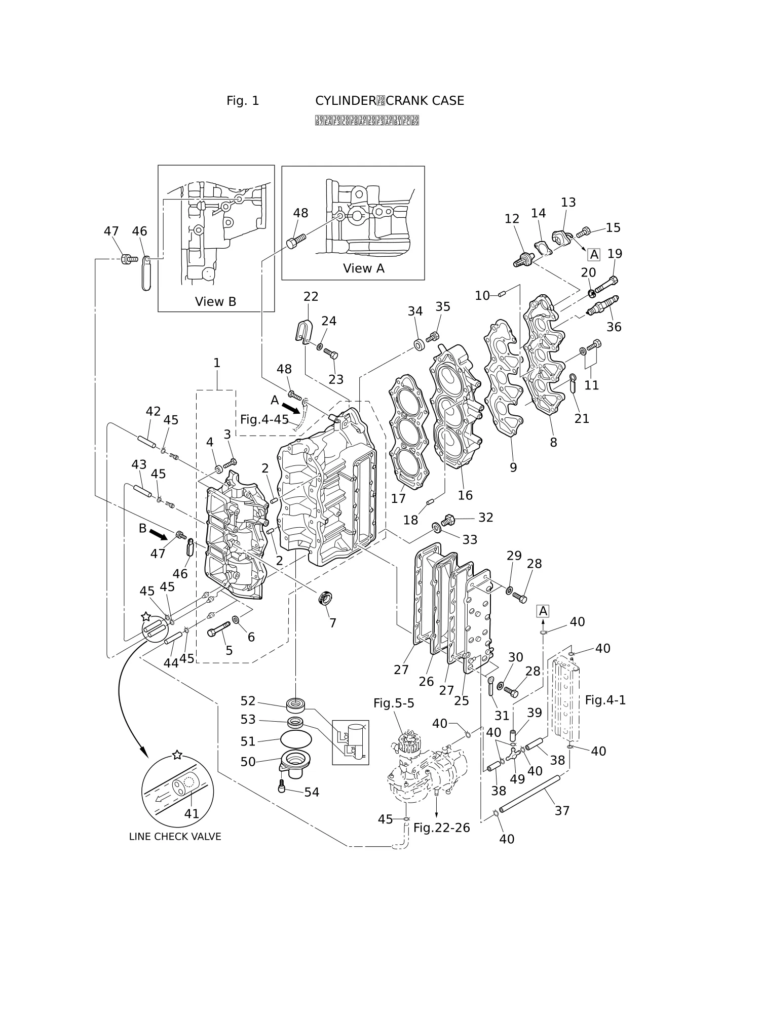 CYLINDER · CRANK CASE