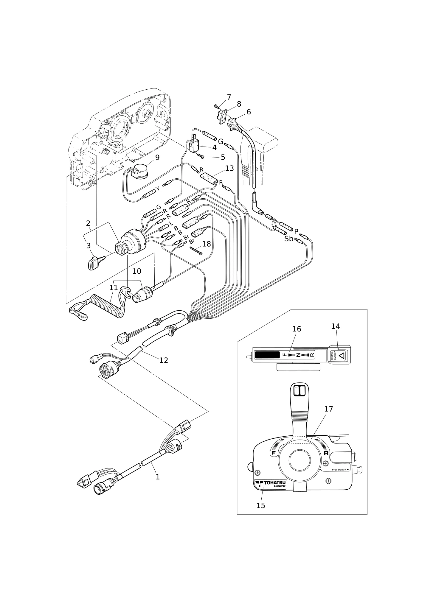 遥控器零部件(电气部件) COMPONENT PARTS OF REMOTE CONTROL (ELECTRIC PARTS)