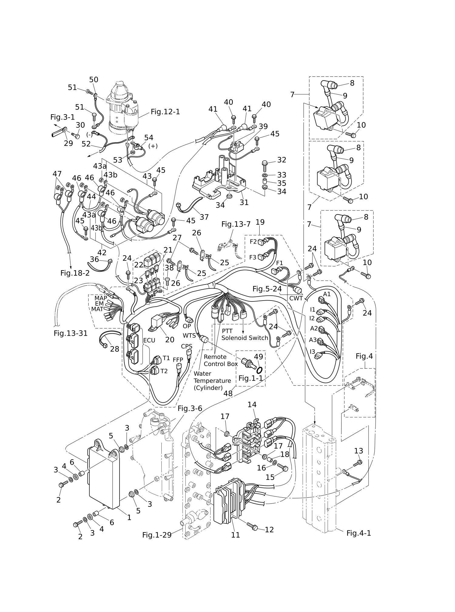 电气部件(ECU·示意图) ELECTRIC PARTS (ECU · DIAGRAM)