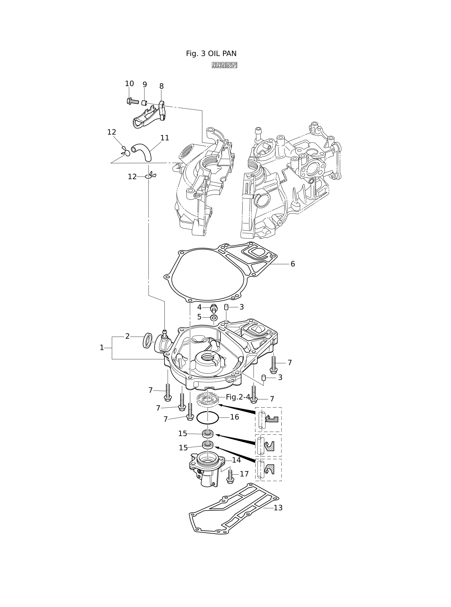 油底壳 OIL PAN