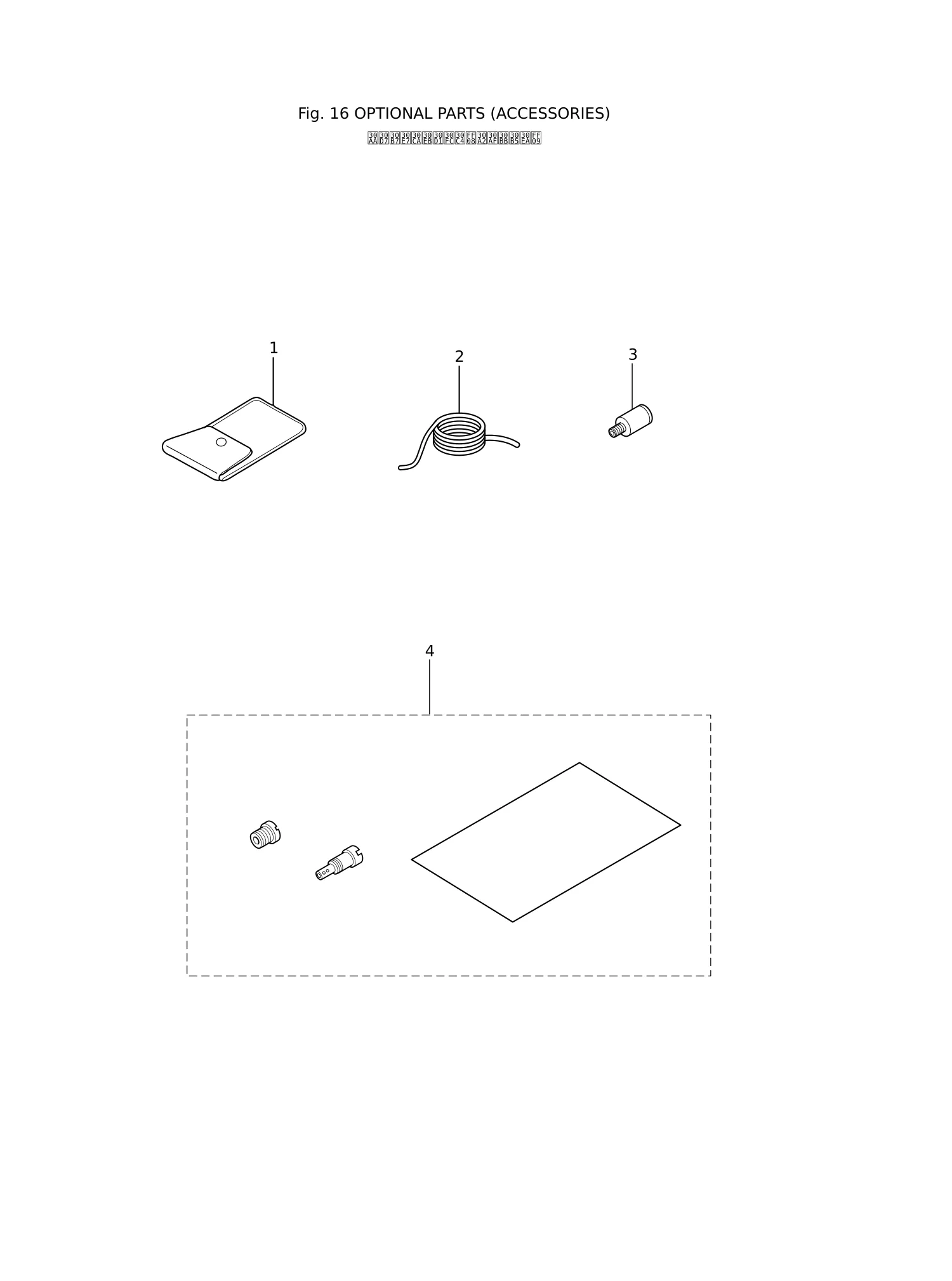 选装件(附件) OPTIONAL PARTS (ACCESSORIES)