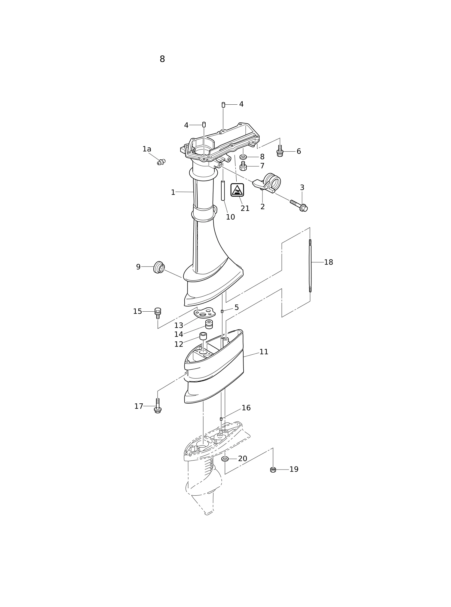 DRIVE SHAFT HOUSING