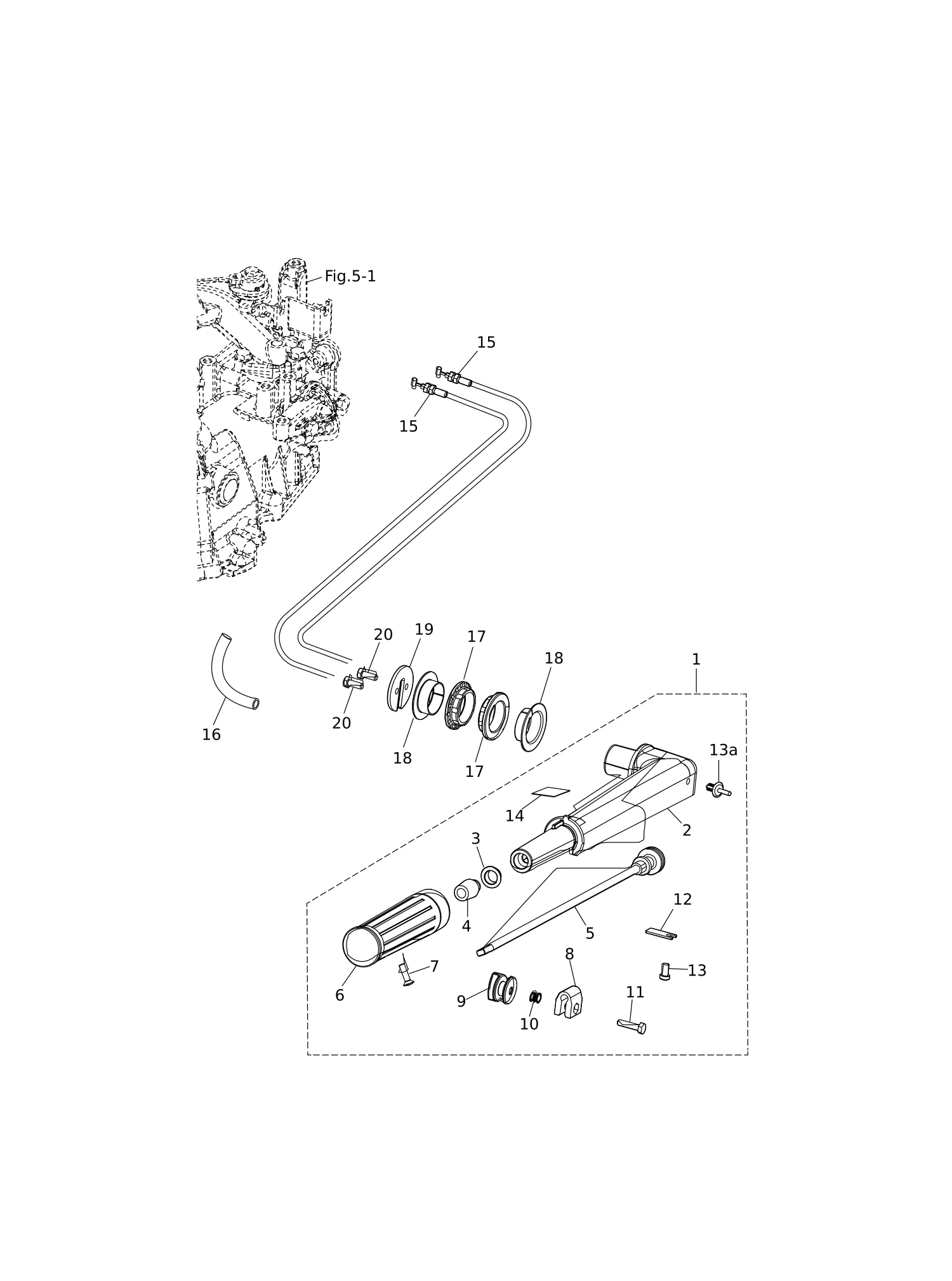 TILLER HANDLE
