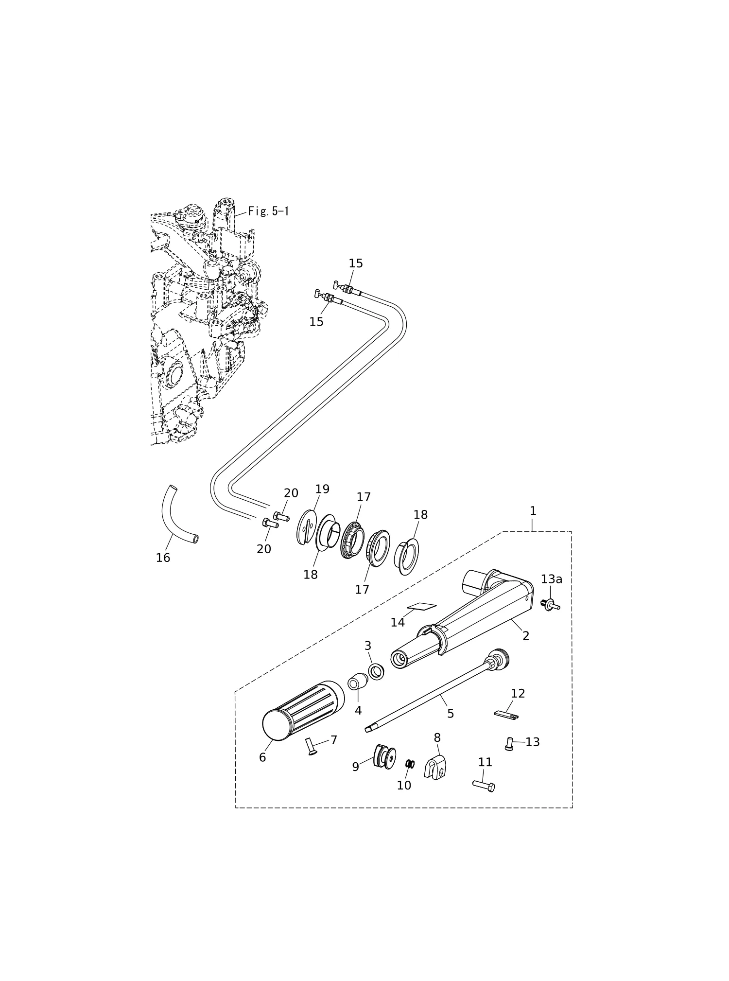舵柄 TILLER HANDLE