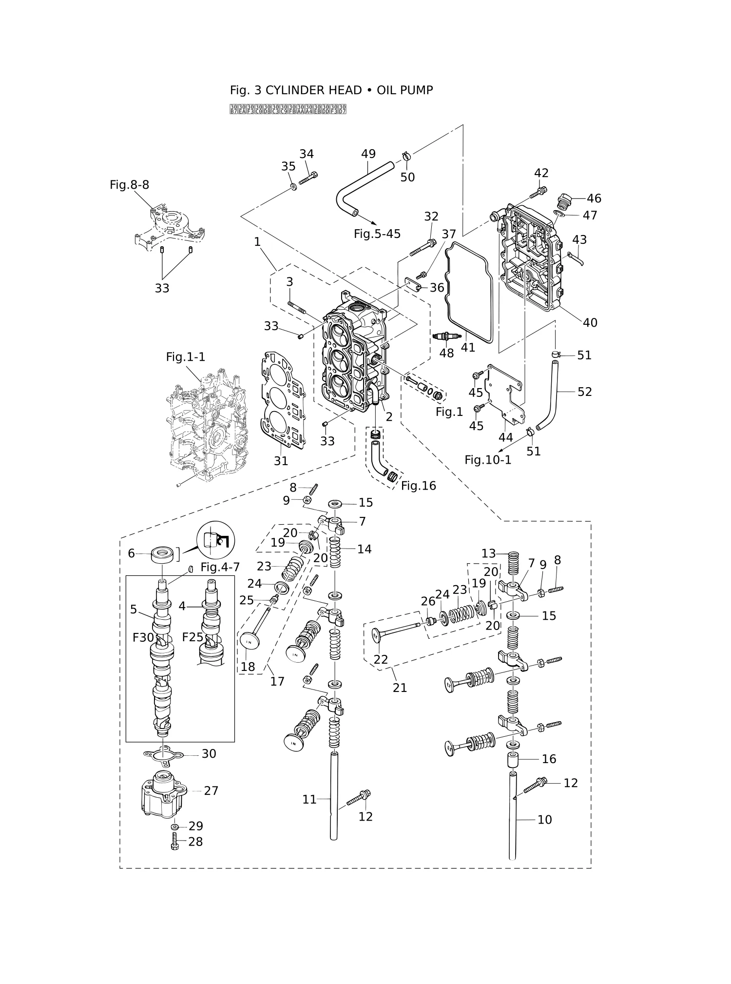气缸盖·机油泵 CYLINDER HEAD · OIL PUMP