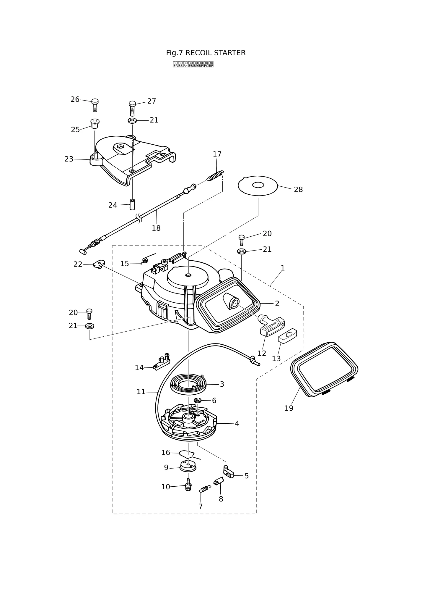 反冲启动器 RECOIL STARTER
