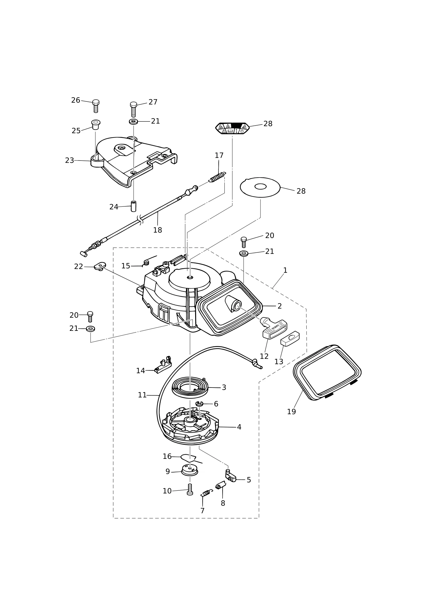 反冲启动器 RECOIL STARTER