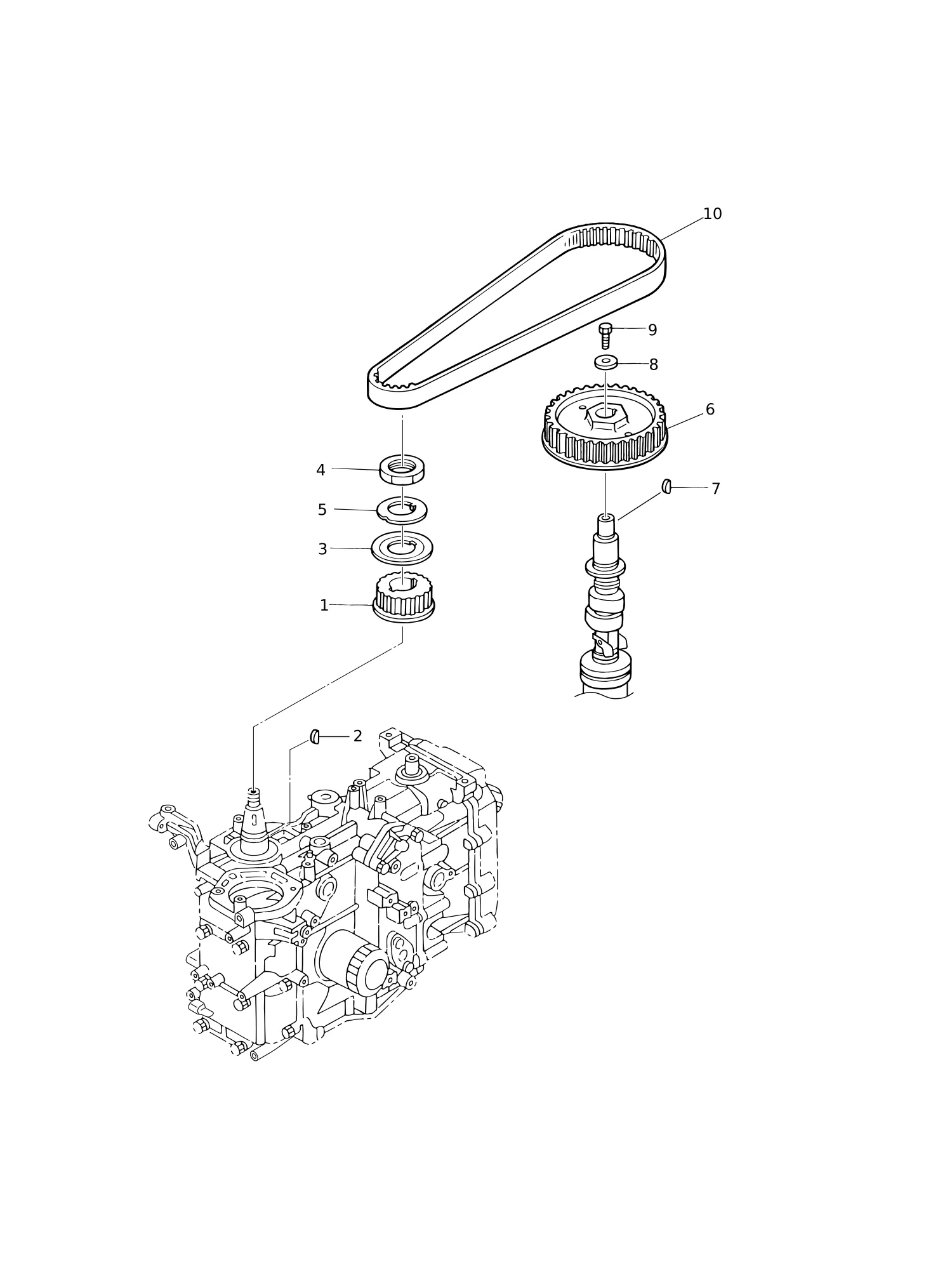 PULLEY · TIMING BELT