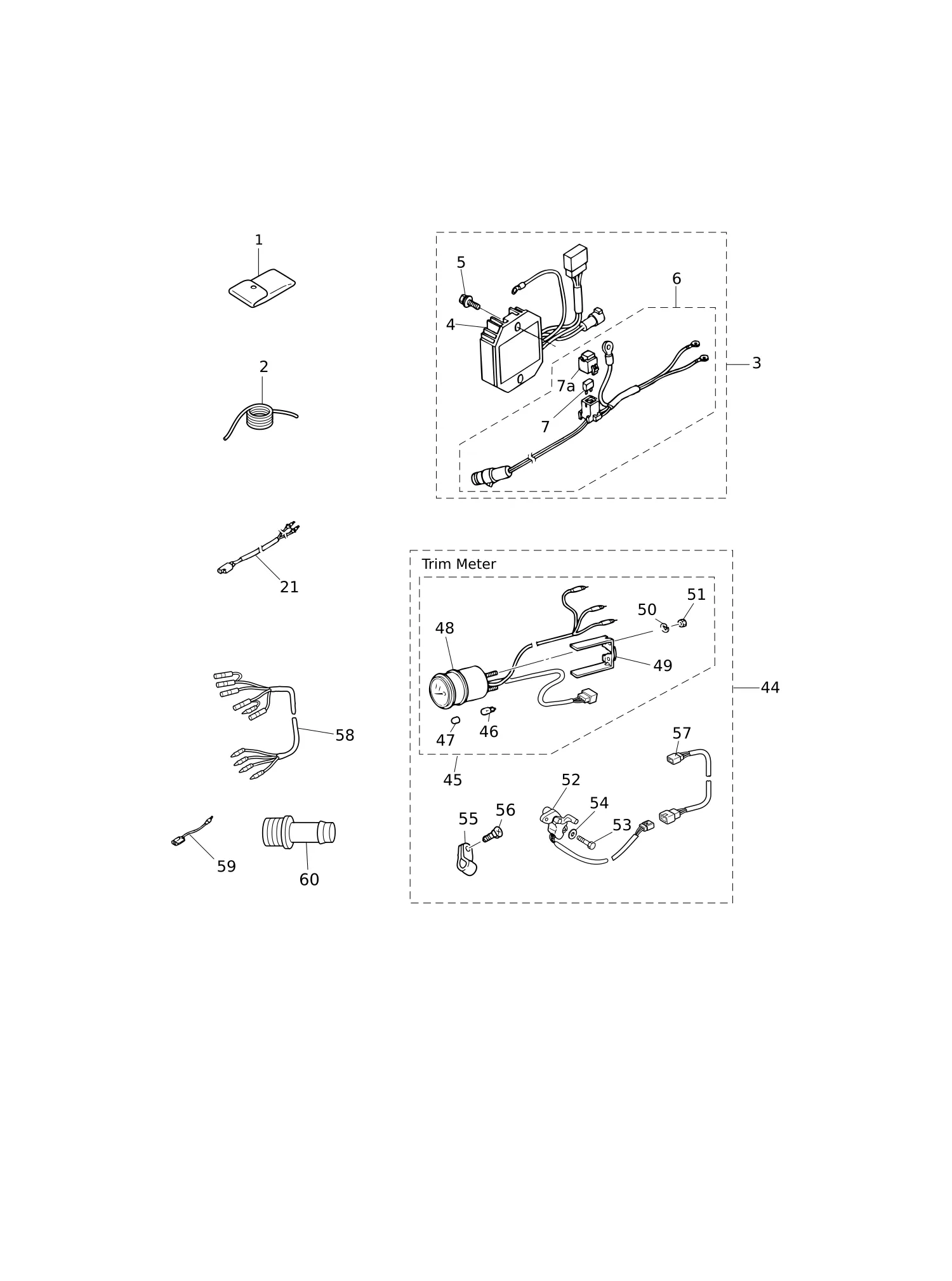 OPTIONAL PARTS · ACCESSORIES (1)