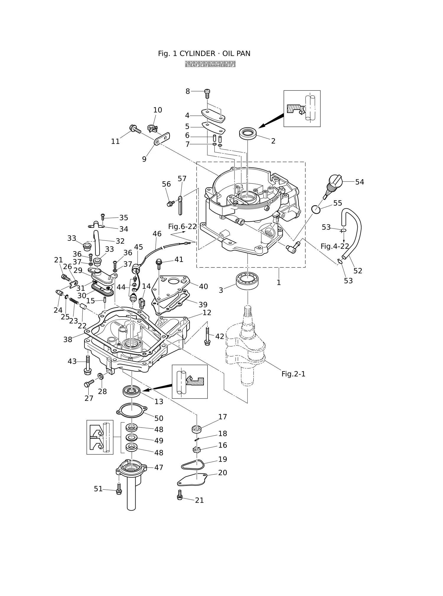 CYLINDER · OIL PAN