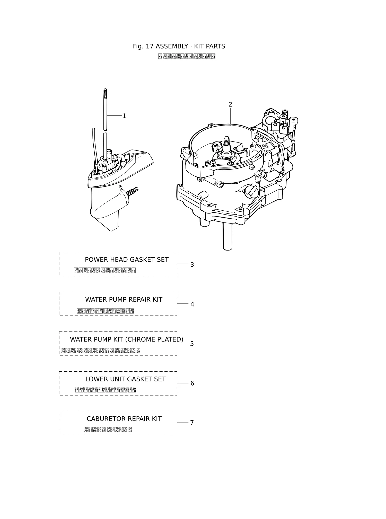 ASSEMBLY · KIT PARTS