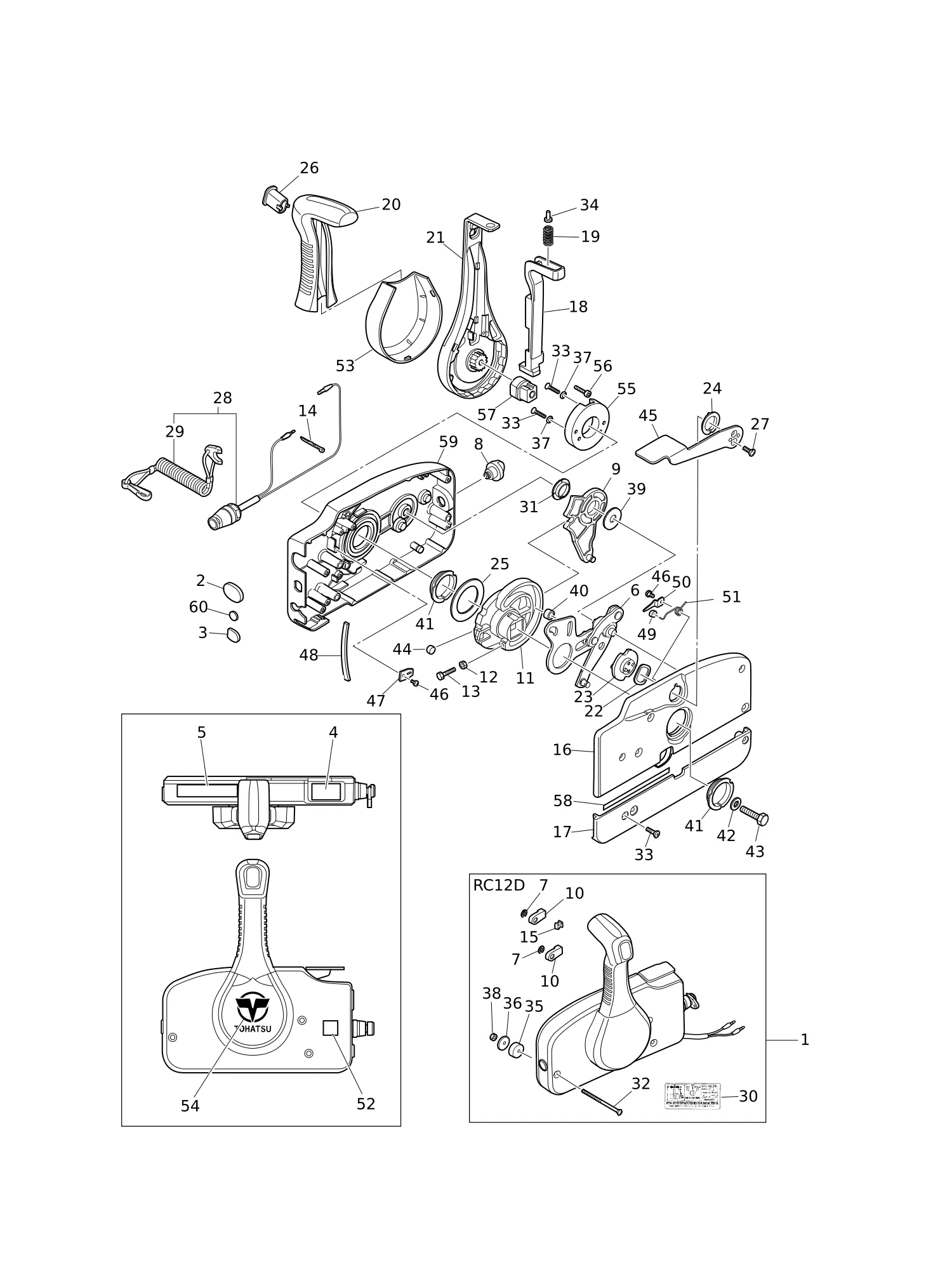 COMPONENT PARTS OF REMOTE CONTROL
