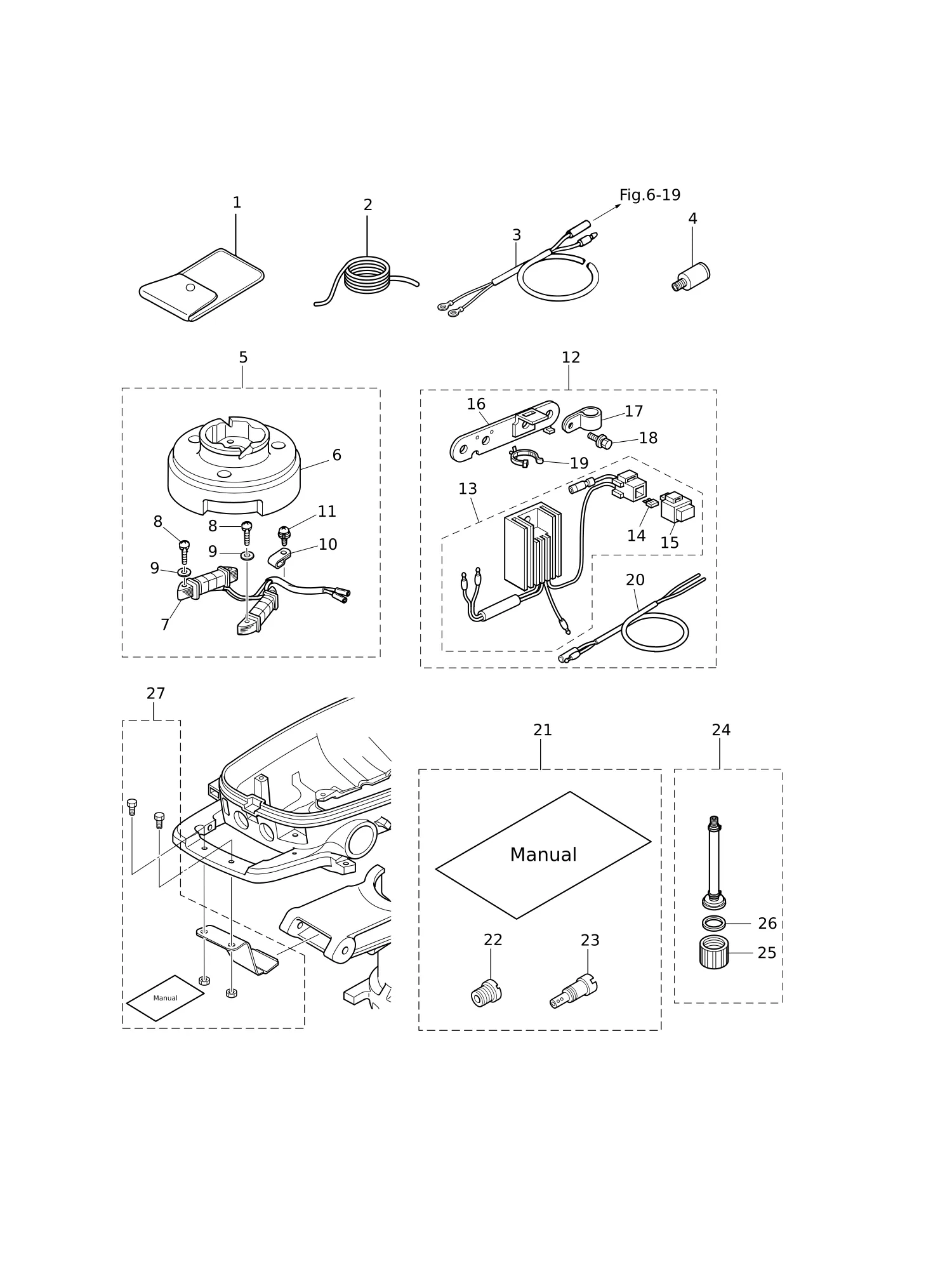 OPTIONAL PARTS (2) ACCESSORIES