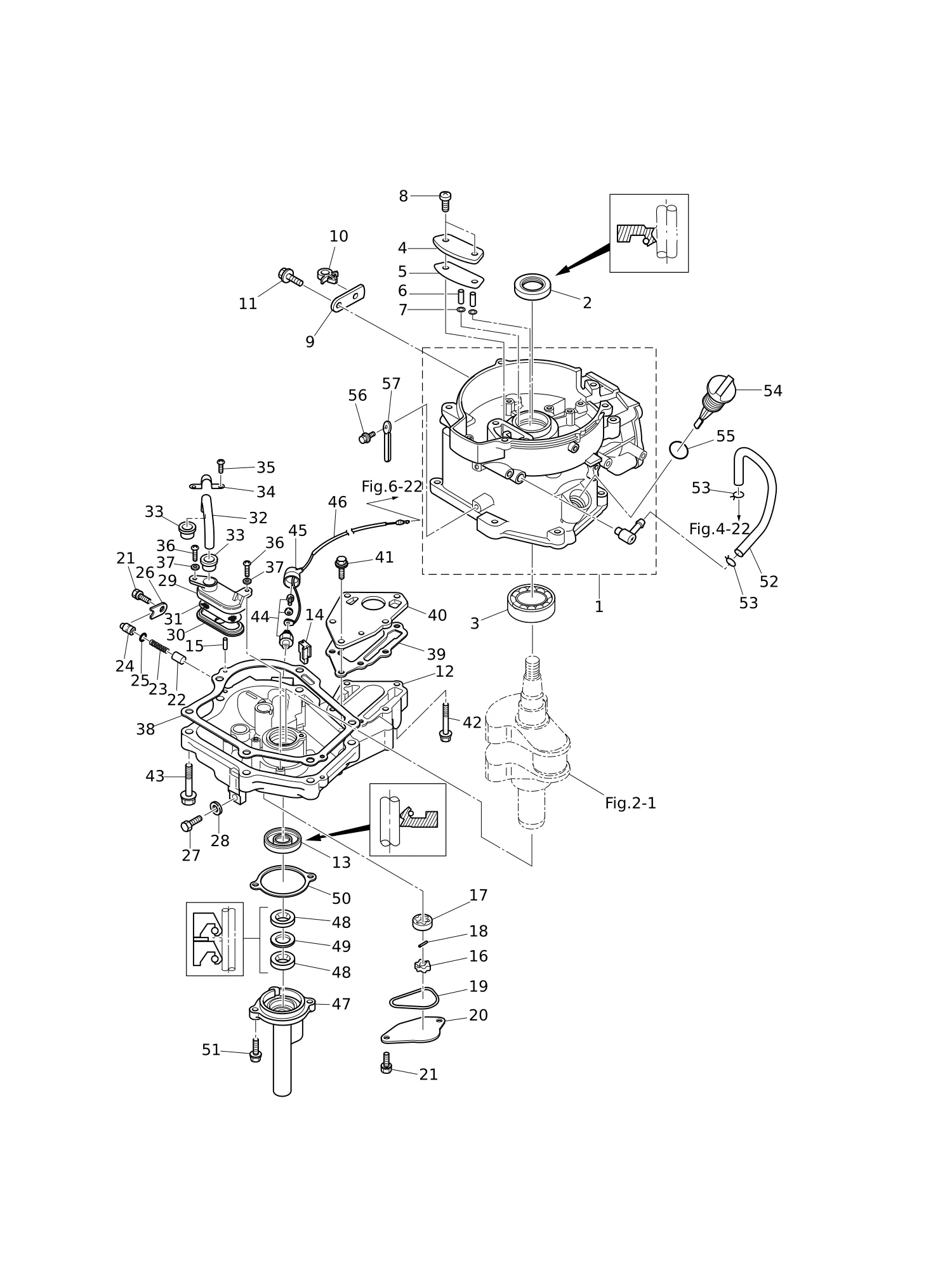 CYLINDER · OIL PAN