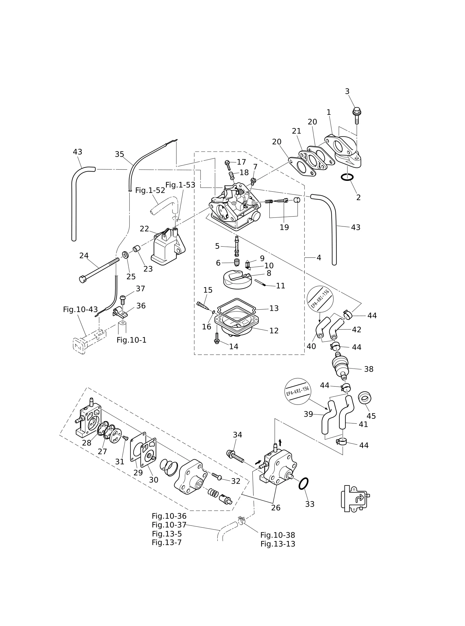 CARBURETOR · FUEL PUMP