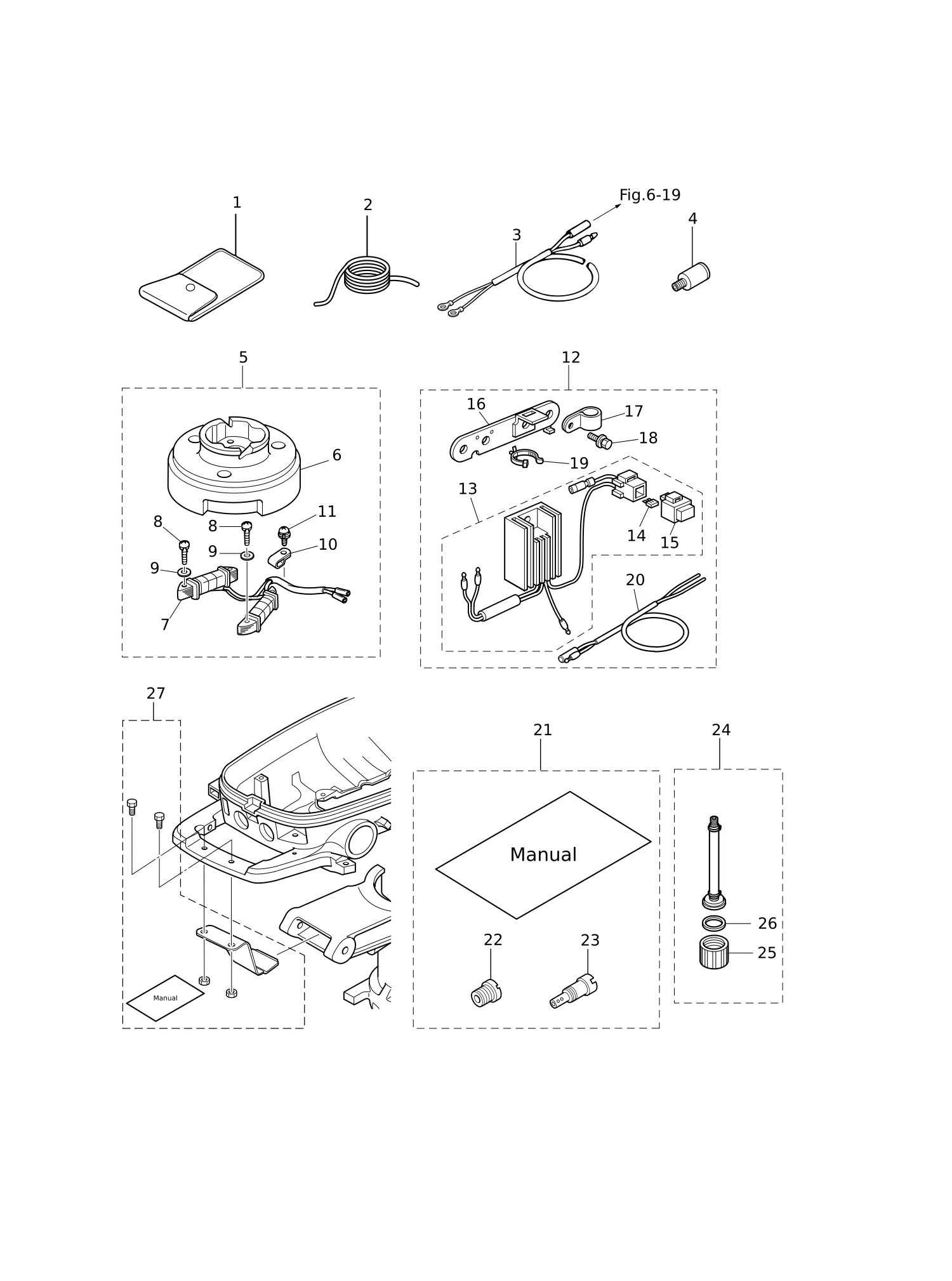 OPTIONAL PARTS (2) ACCESSORIES
