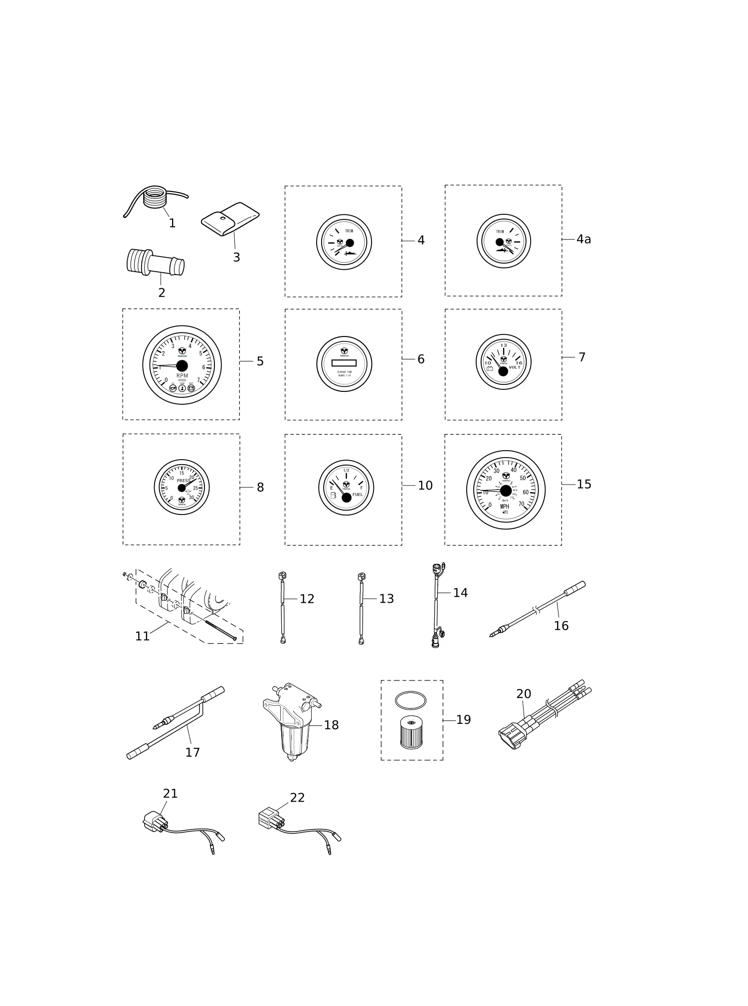 选装配件 OPTIONAL PARTS · ACCESSORIES