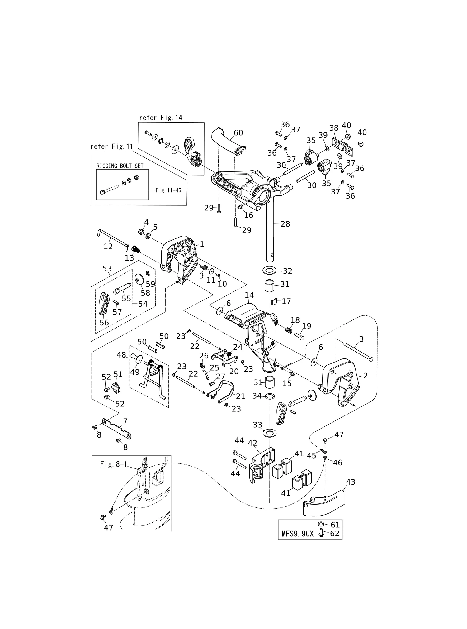 BRACKET (MF/EF MODEL)