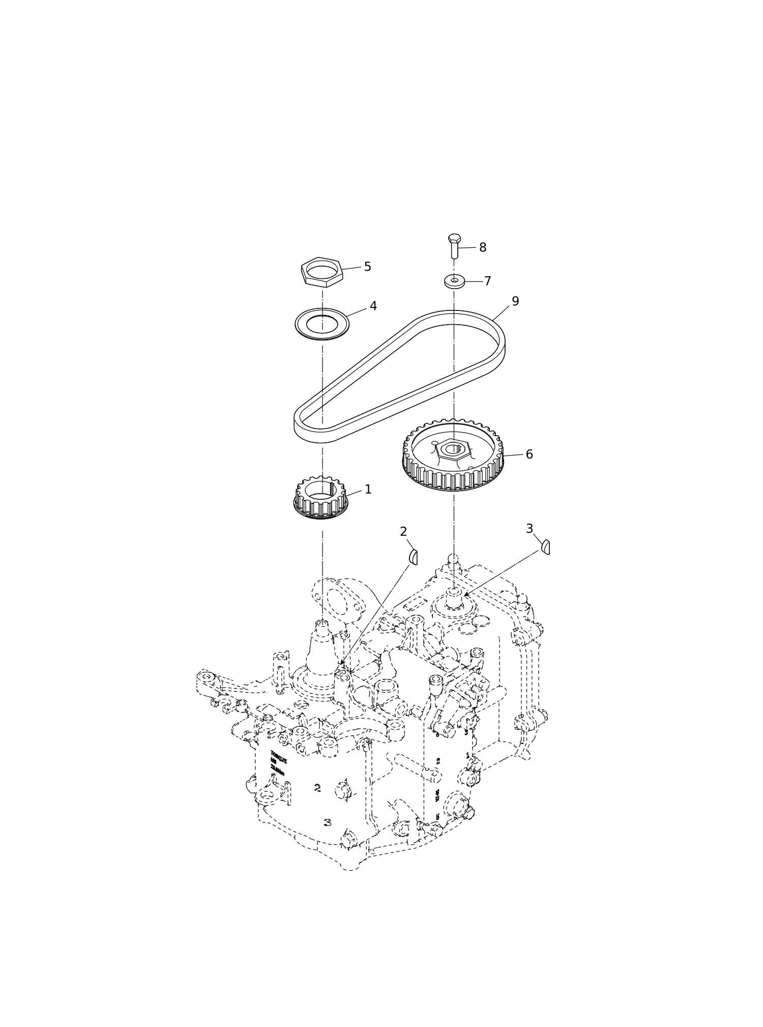 PULLEY · TIMING BELT