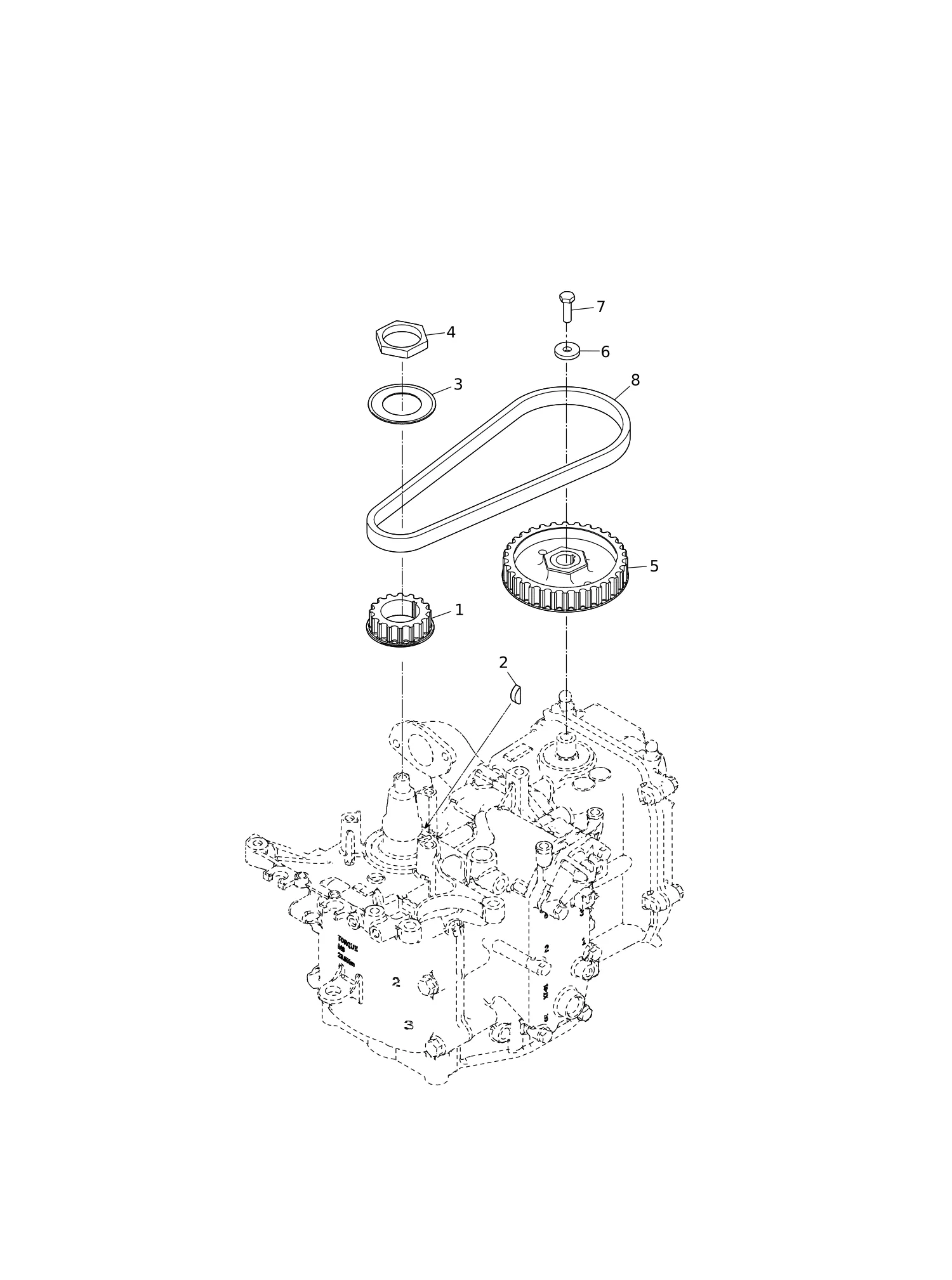 PULLEY · TIMING BELT
