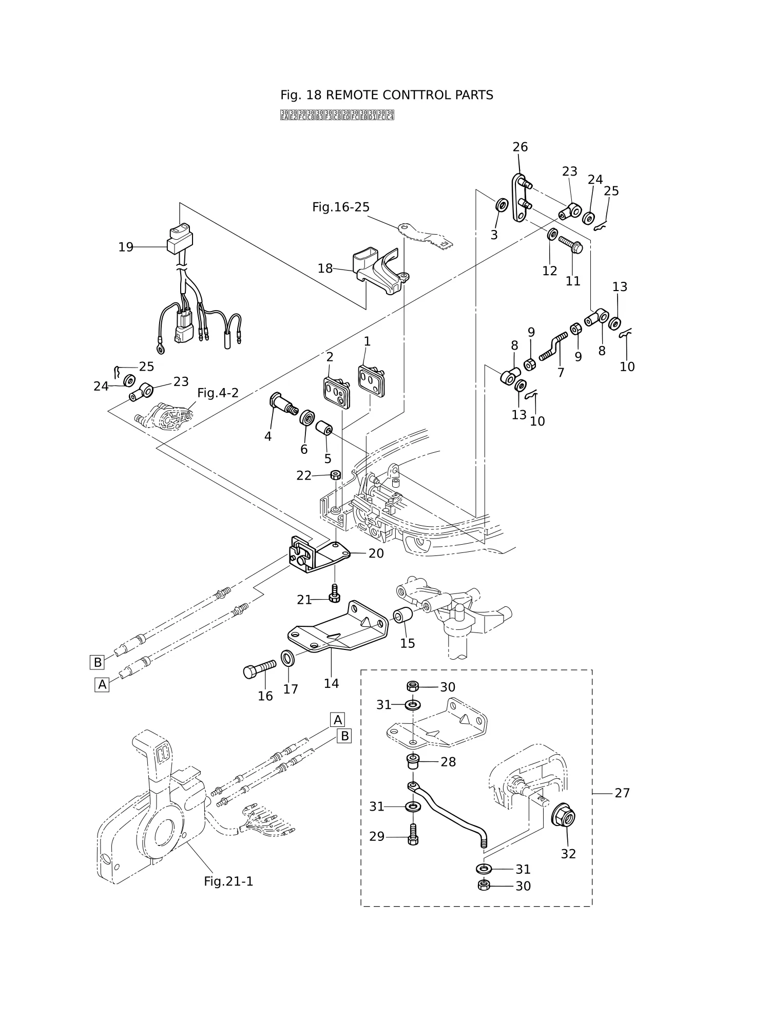 遥控装置零件 REMOTE CONTROL PARTS