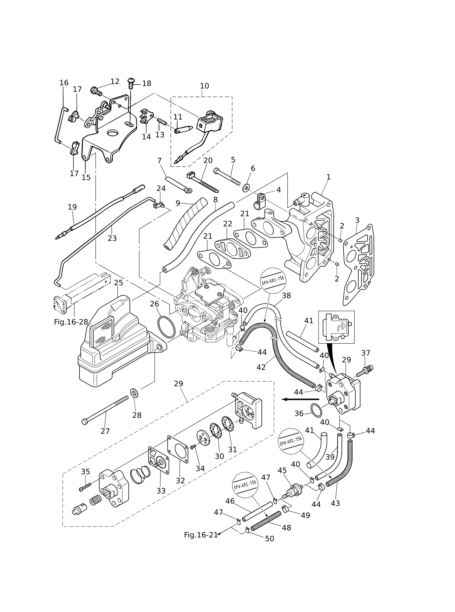 INTAKE MANIFOLD · FUEL PUMP