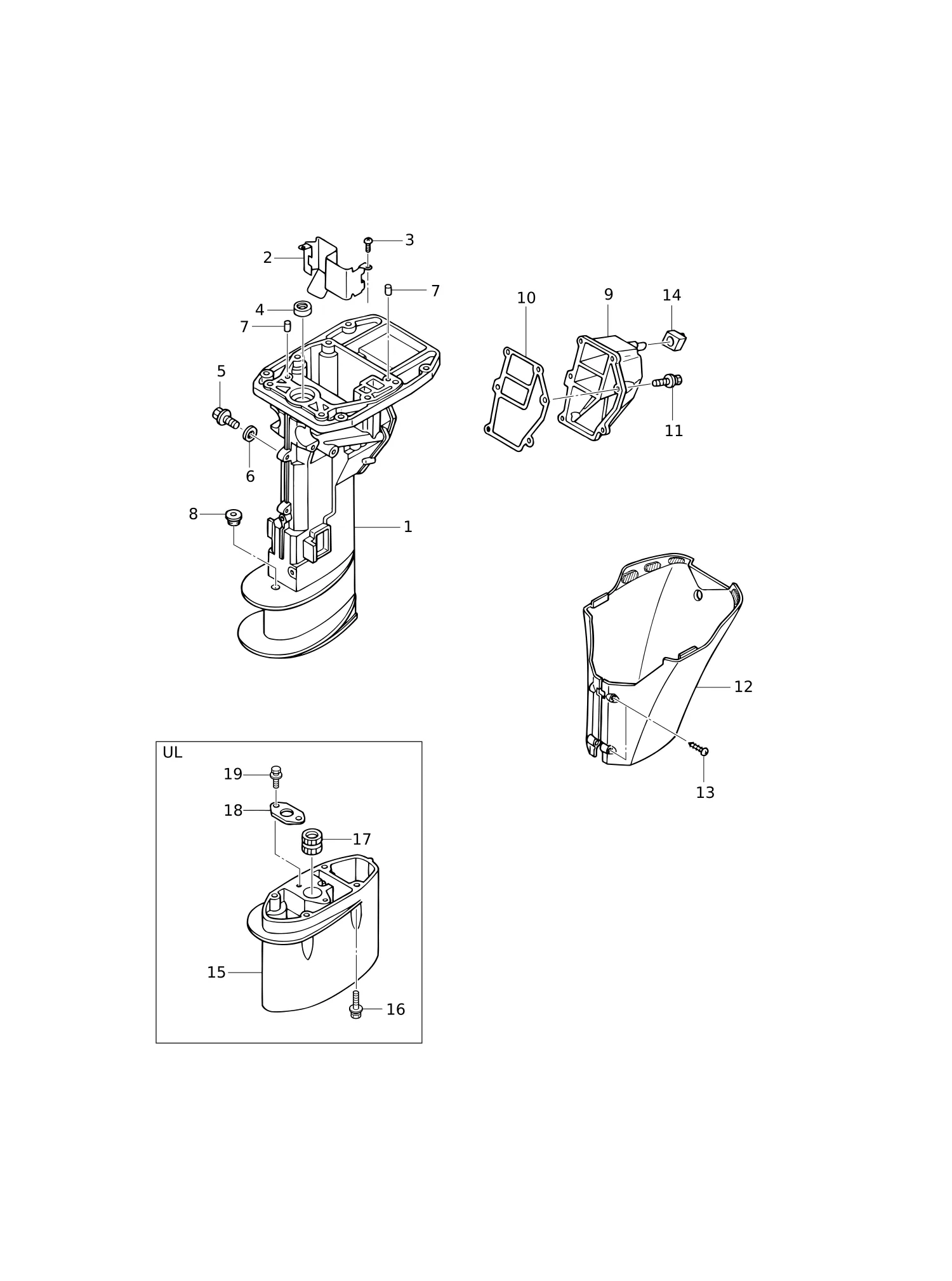 DRIVE SHAFT HOUSING