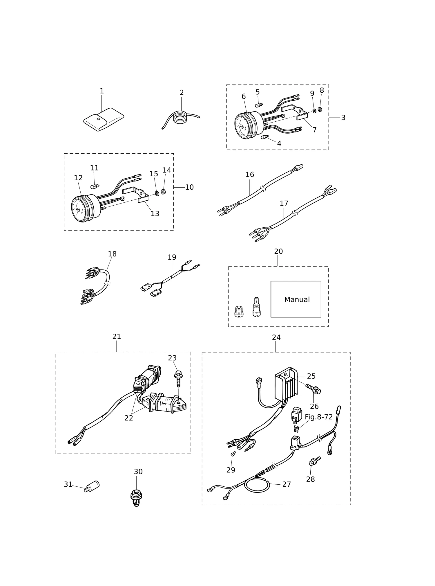 OPTIONAL PARTS (ACCESSORIES)