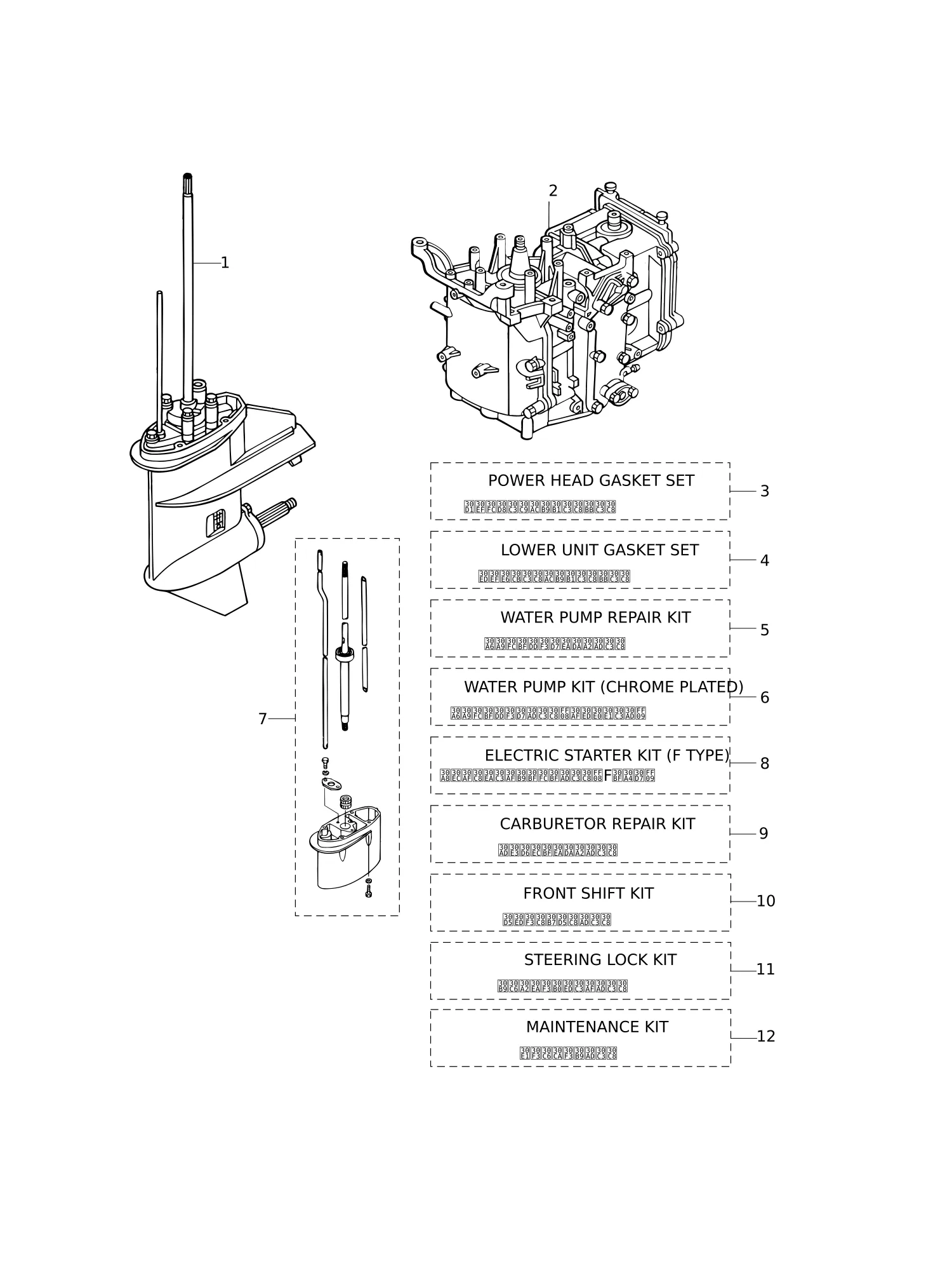 ASSEMBLY · KIT PARTS