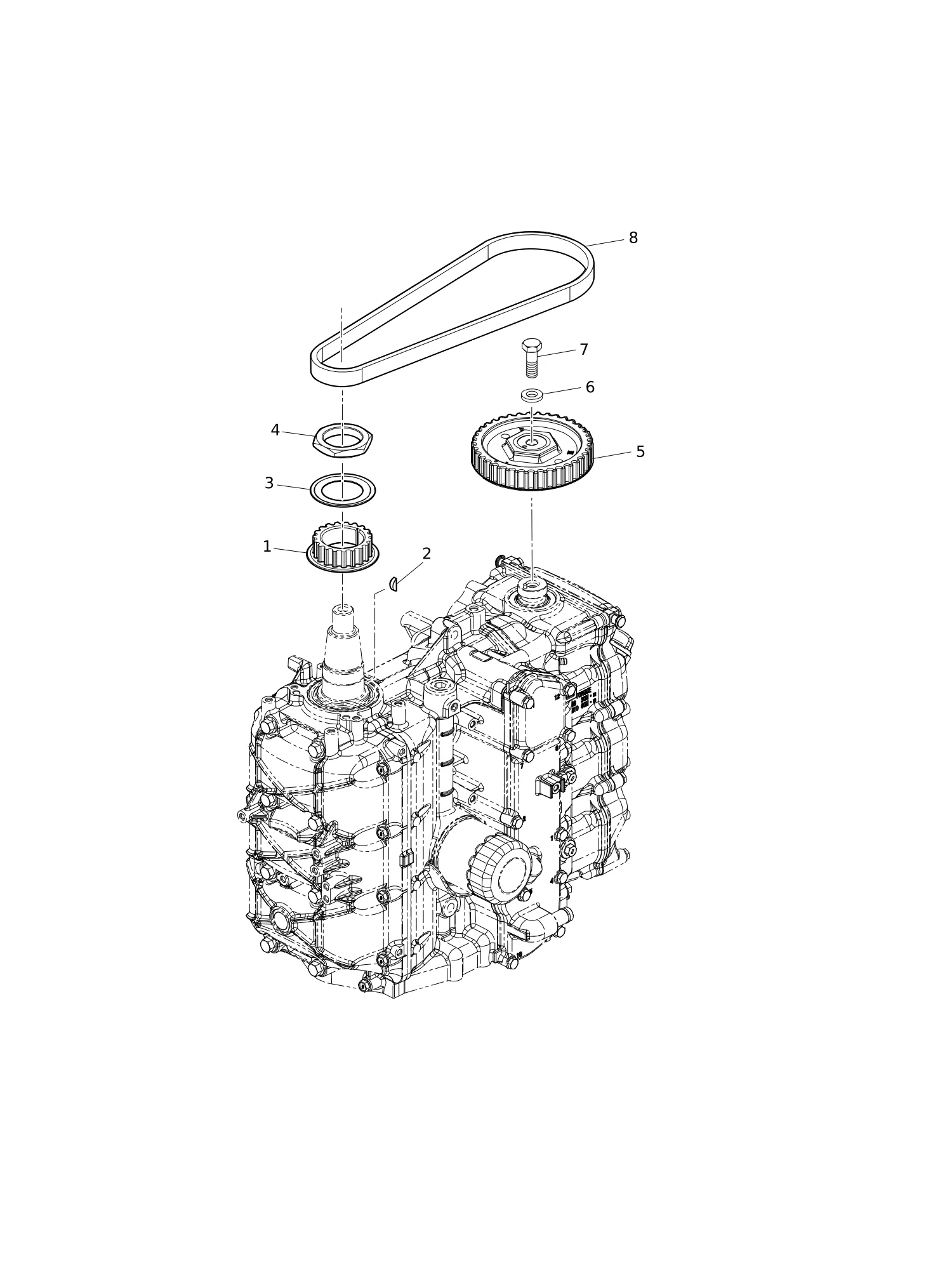 PULLEY · TIMING BELT